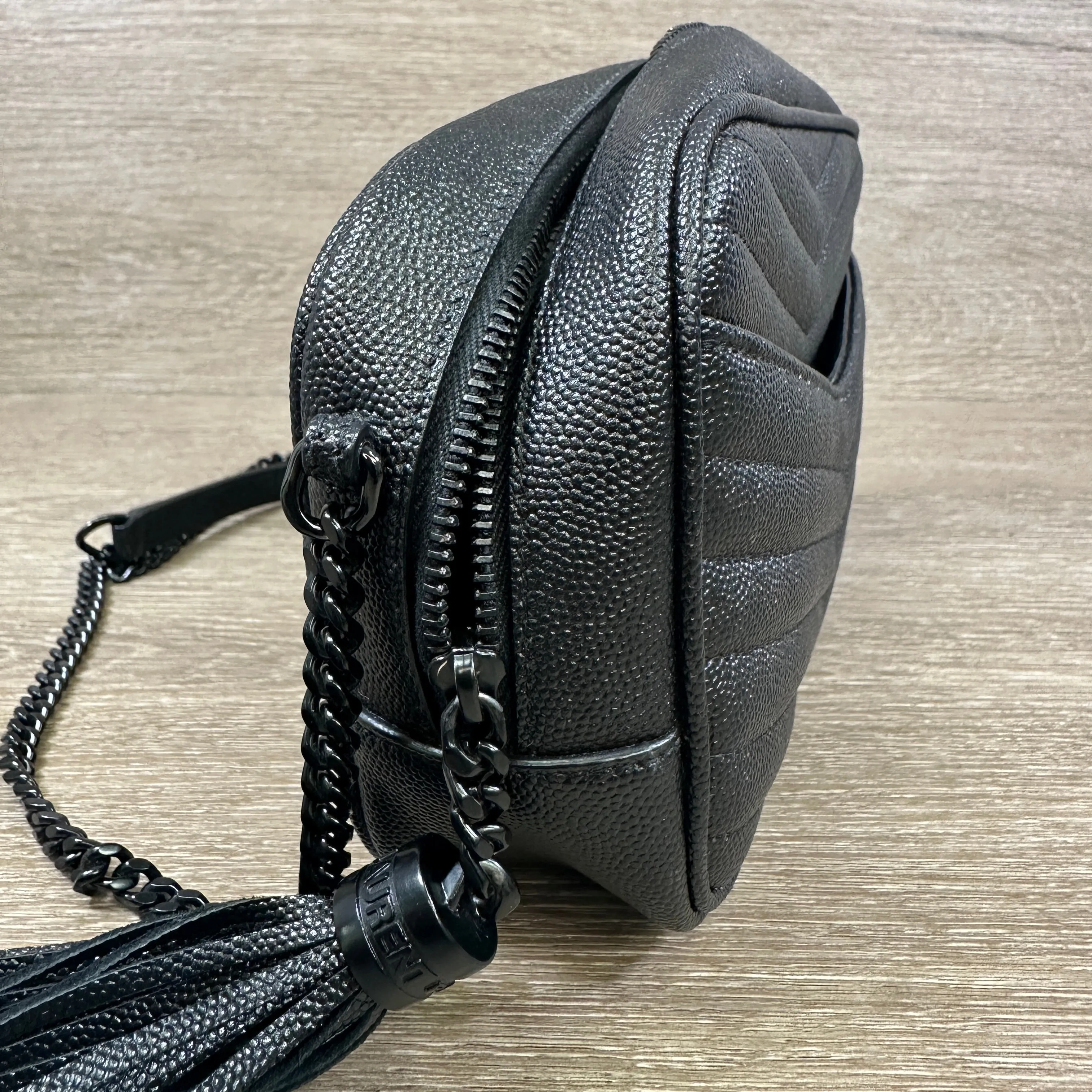 Saint Laurent Lou Mini Camera Crossbody Bag