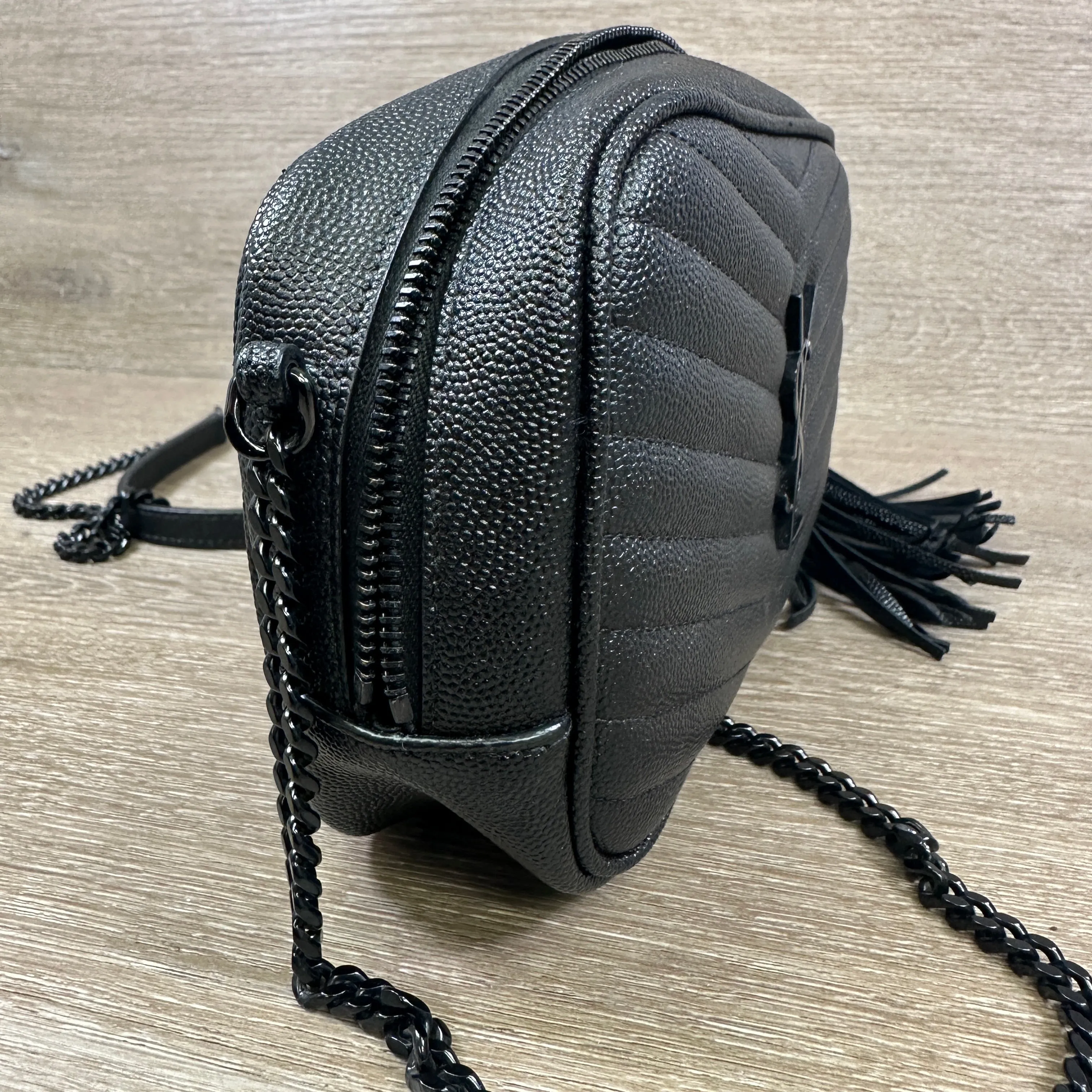 Saint Laurent Lou Mini Camera Crossbody Bag