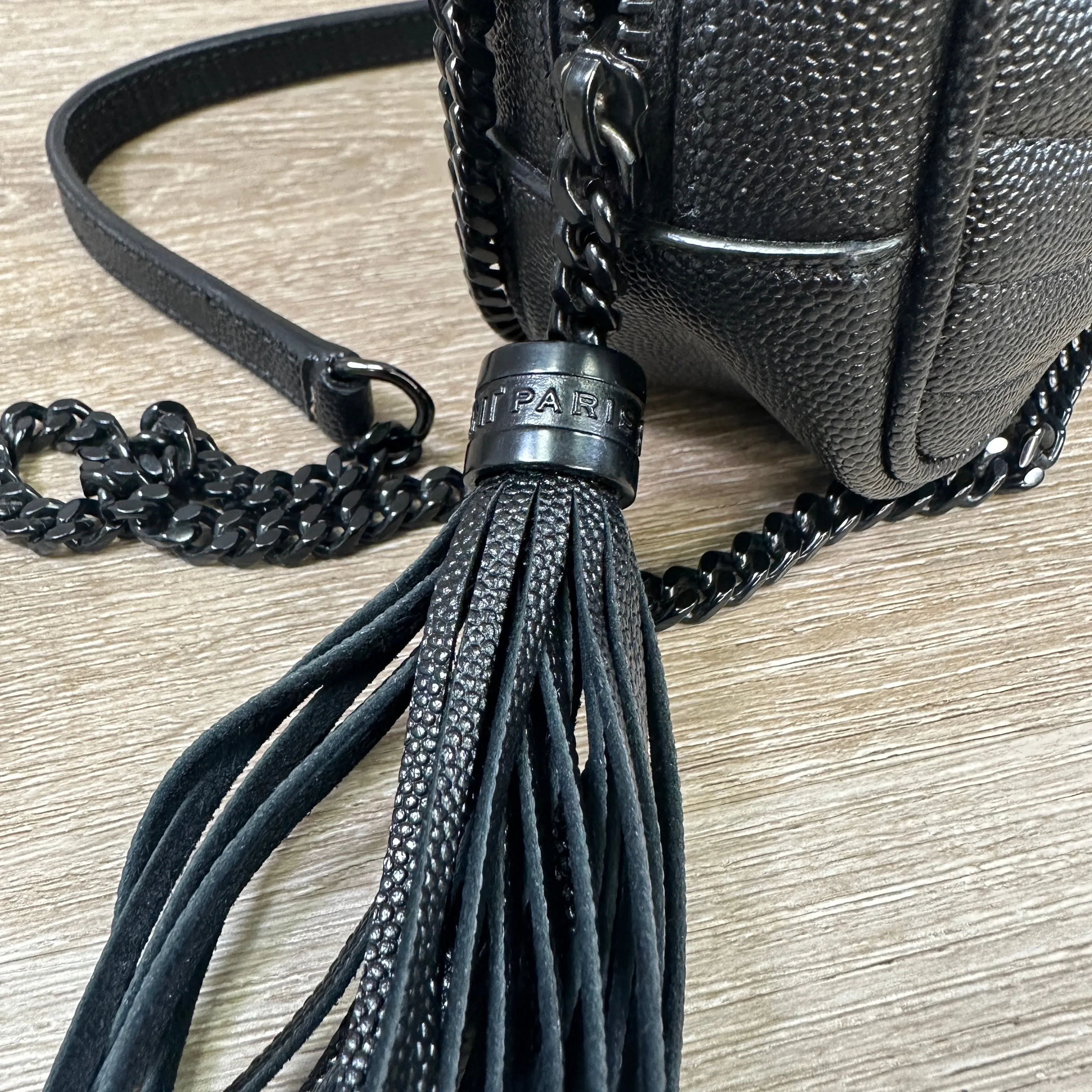 Saint Laurent Lou Mini Camera Crossbody Bag