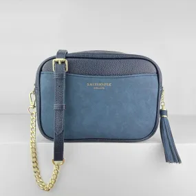 Salthouse England Adira Ladies Cross-Body Bag - Navy