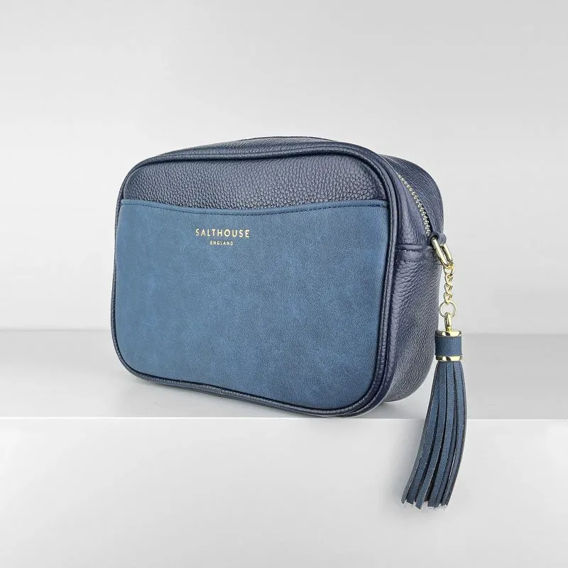 Salthouse England Adira Ladies Cross-Body Bag - Navy