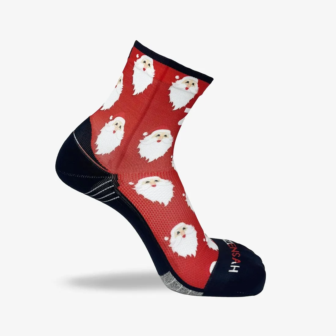 Santa Faces Socks (Mini-Crew)