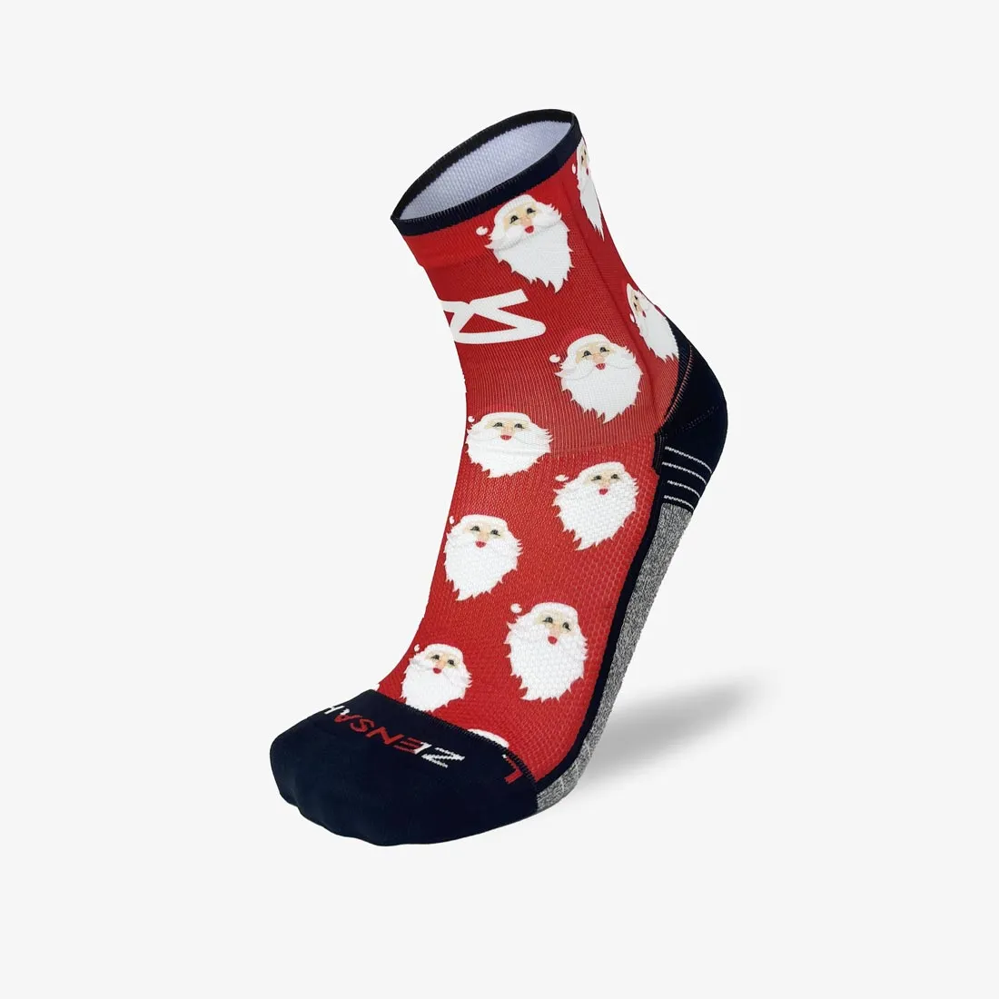 Santa Faces Socks (Mini-Crew)