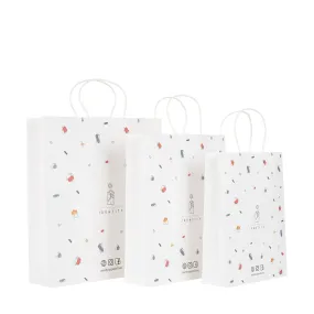 Single Paper Bag with Color Print for Gifting