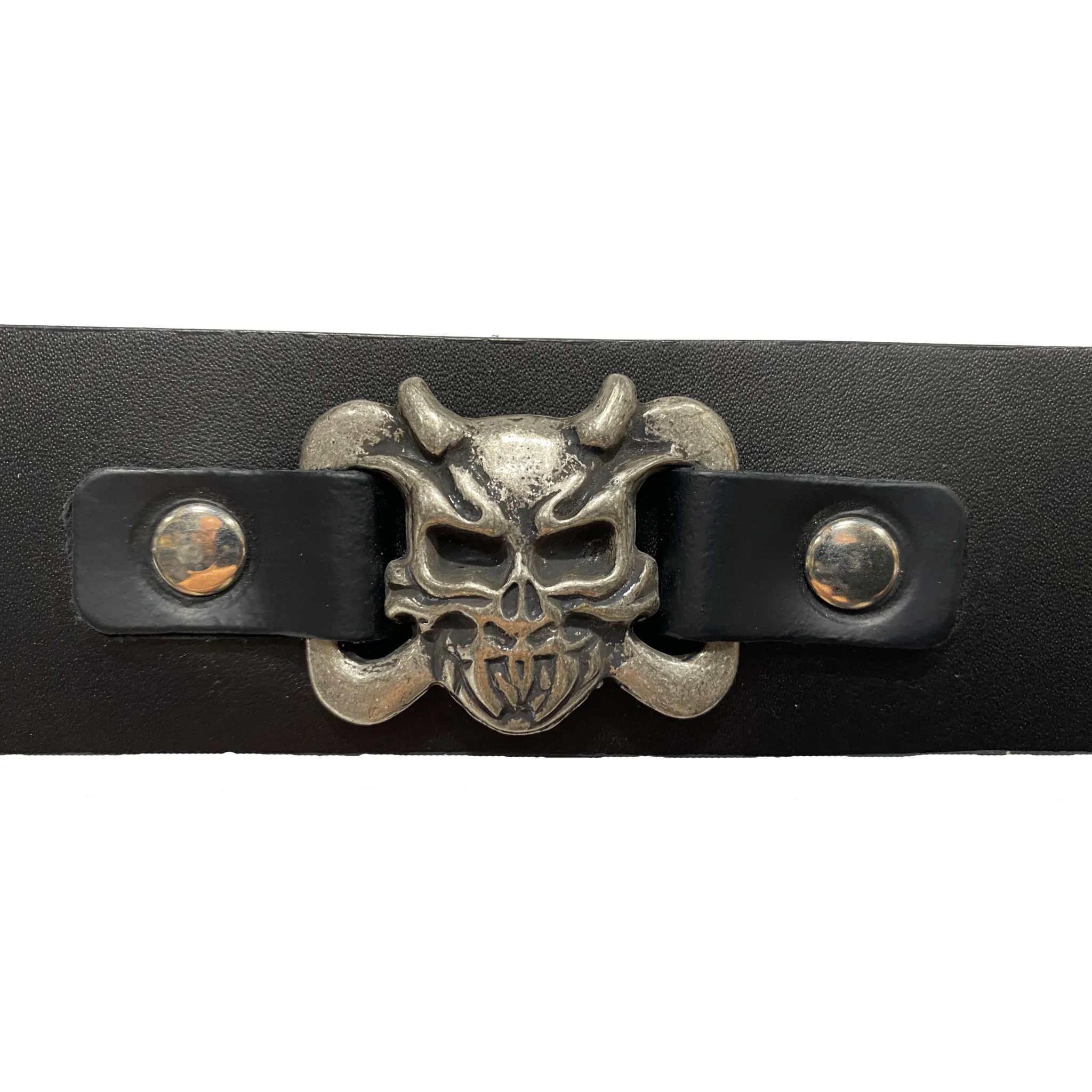 Skull Demon Studded Wristband