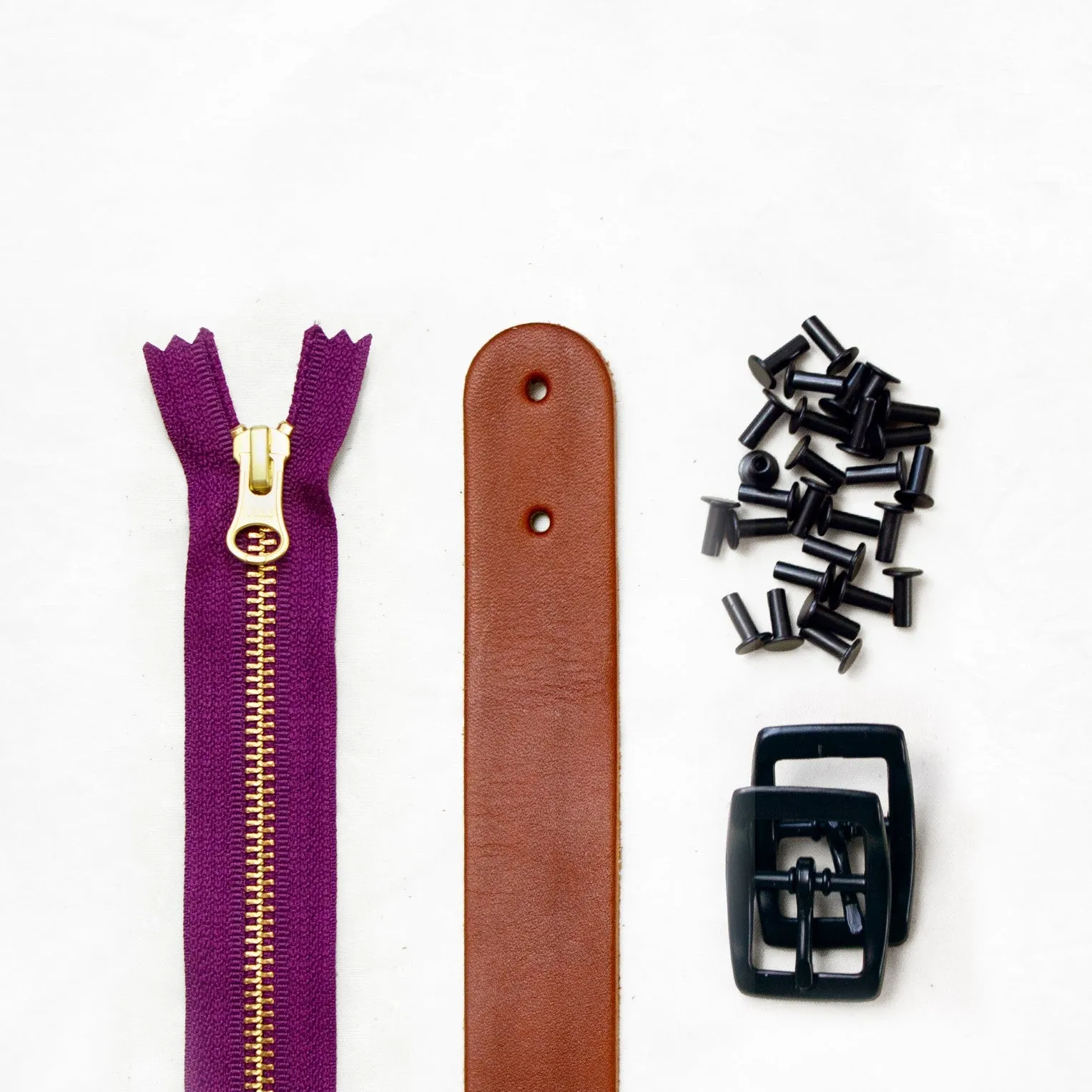 Slabtown - Chestnut Leather   Hardware Kit