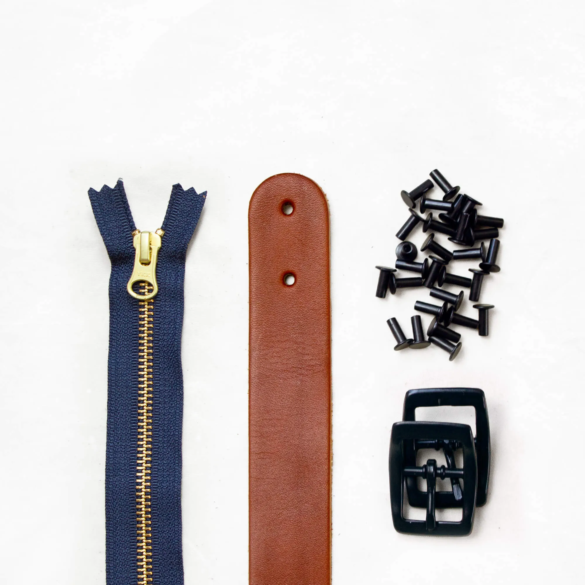 Slabtown - Chestnut Leather   Hardware Kit