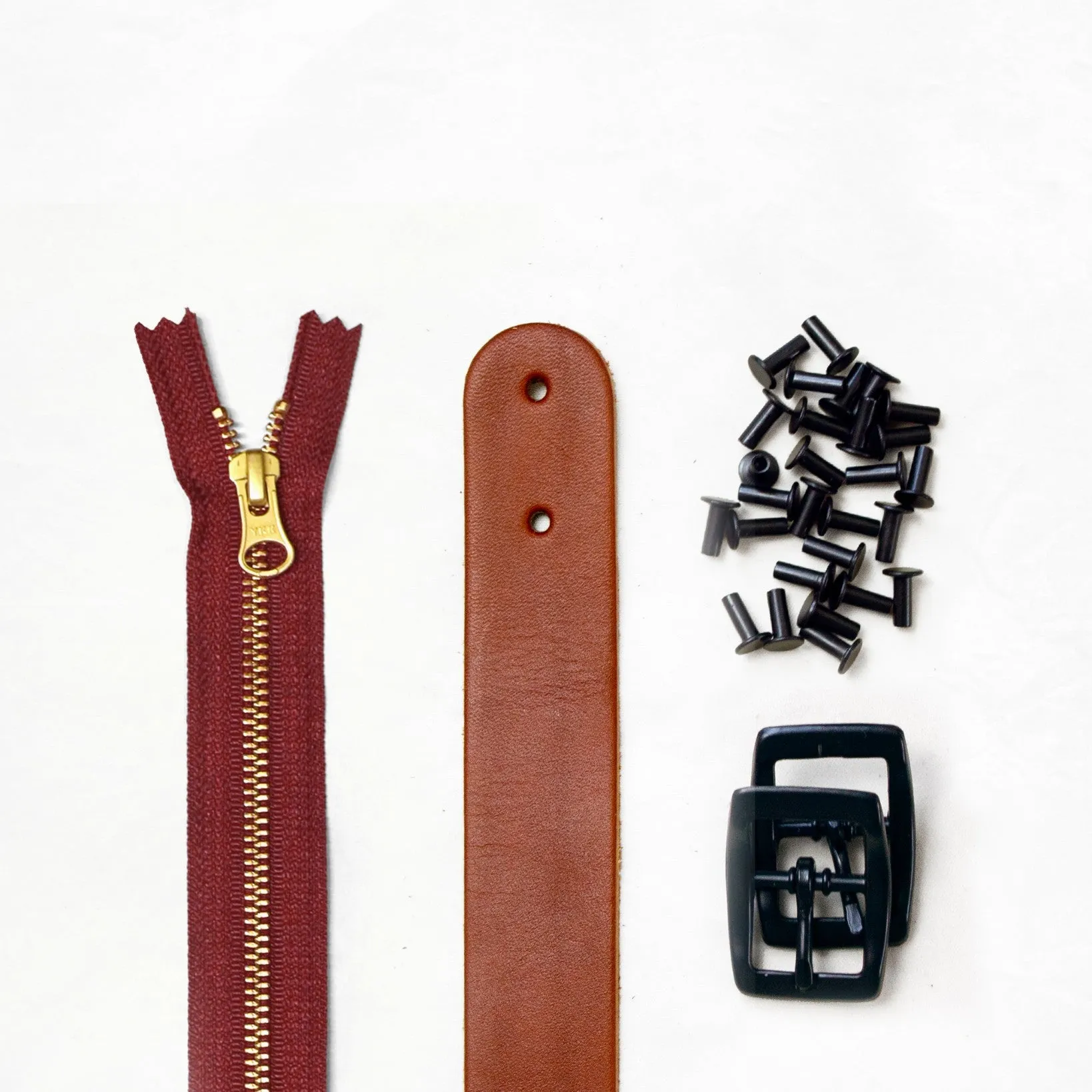 Slabtown - Chestnut Leather   Hardware Kit