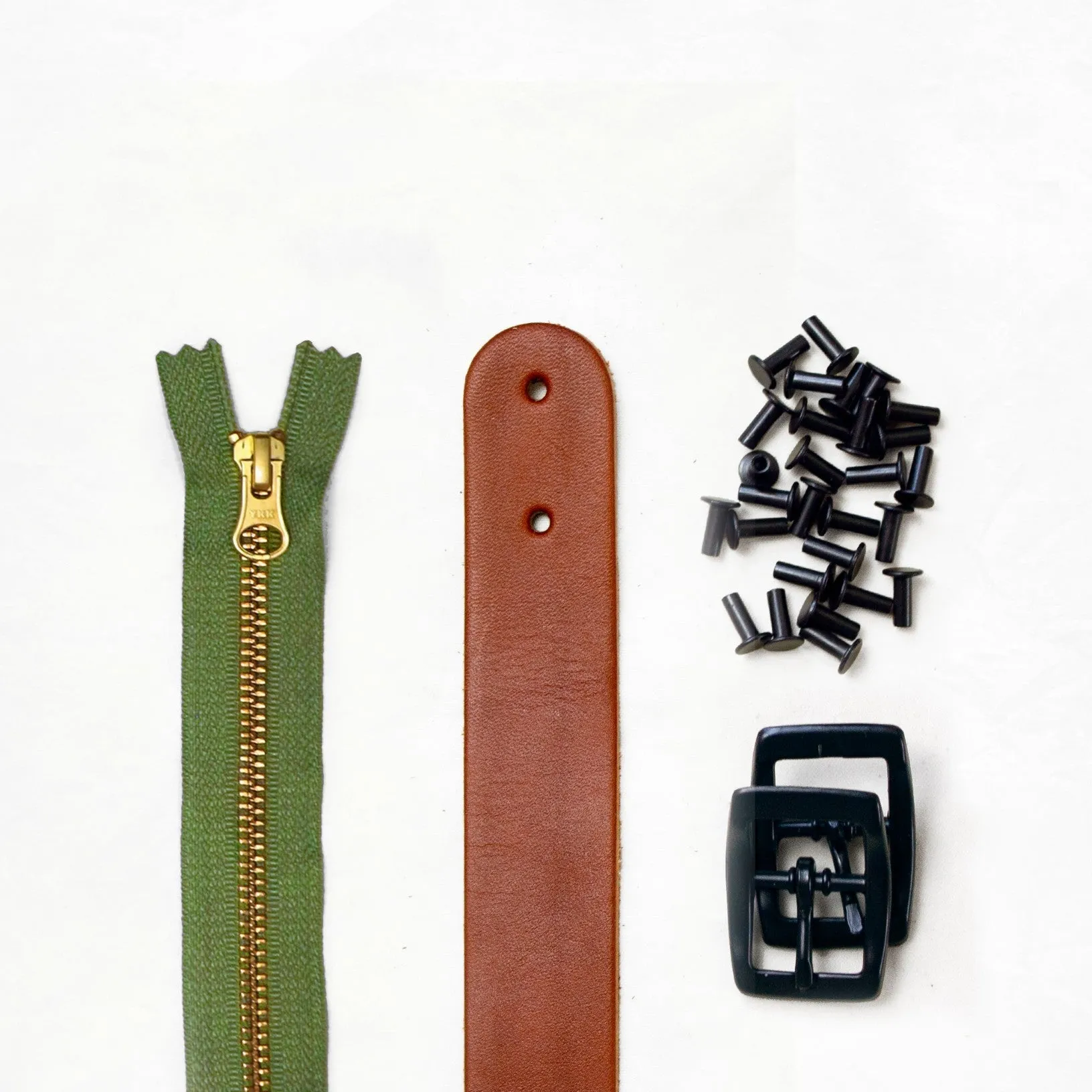 Slabtown - Chestnut Leather   Hardware Kit