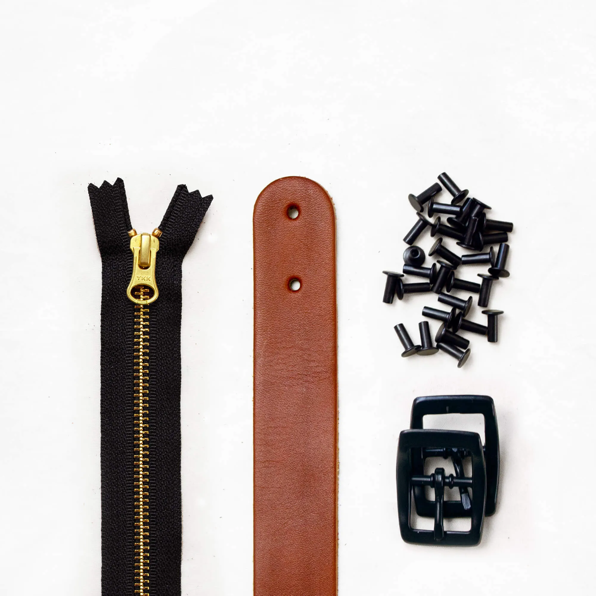 Slabtown - Chestnut Leather   Hardware Kit