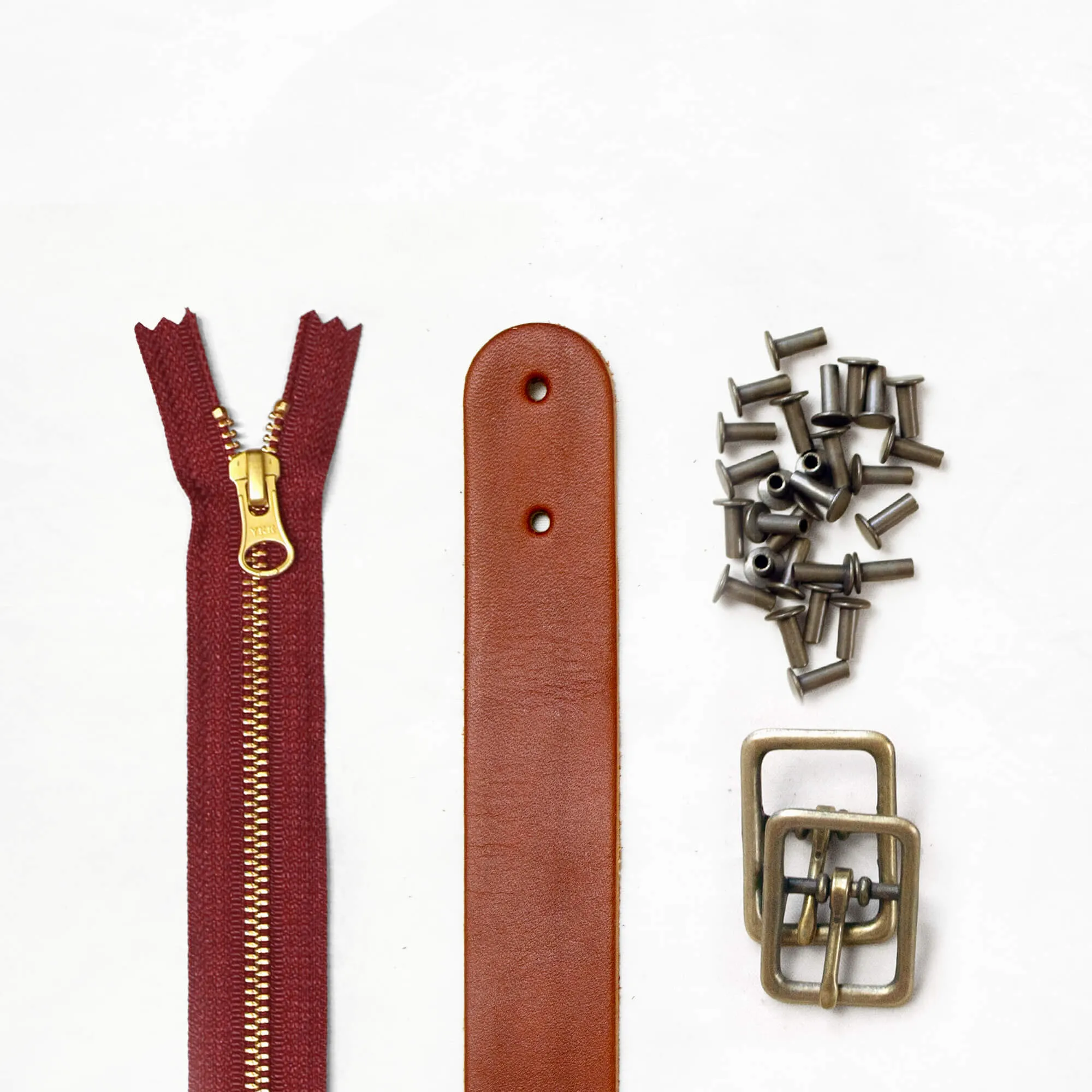 Slabtown - Chestnut Leather   Hardware Kit