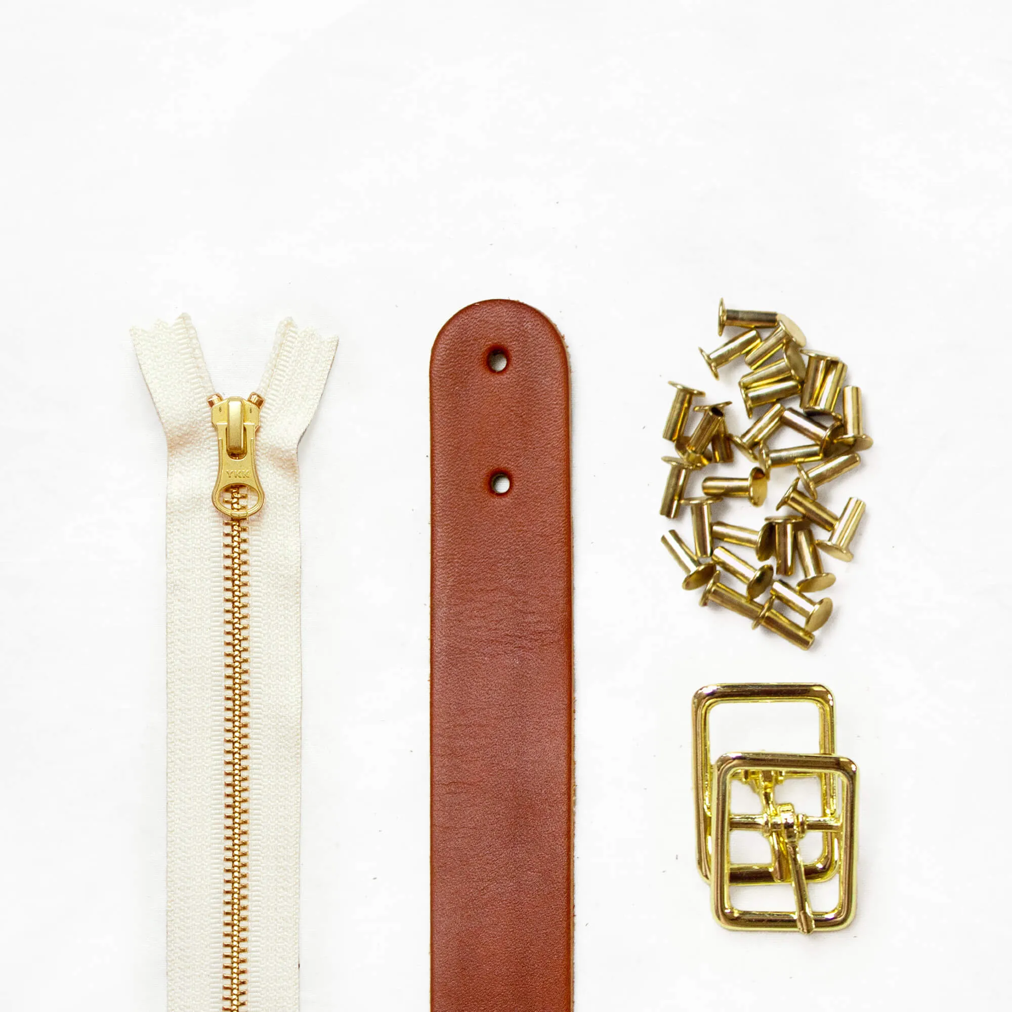 Slabtown - Chestnut Leather   Hardware Kit