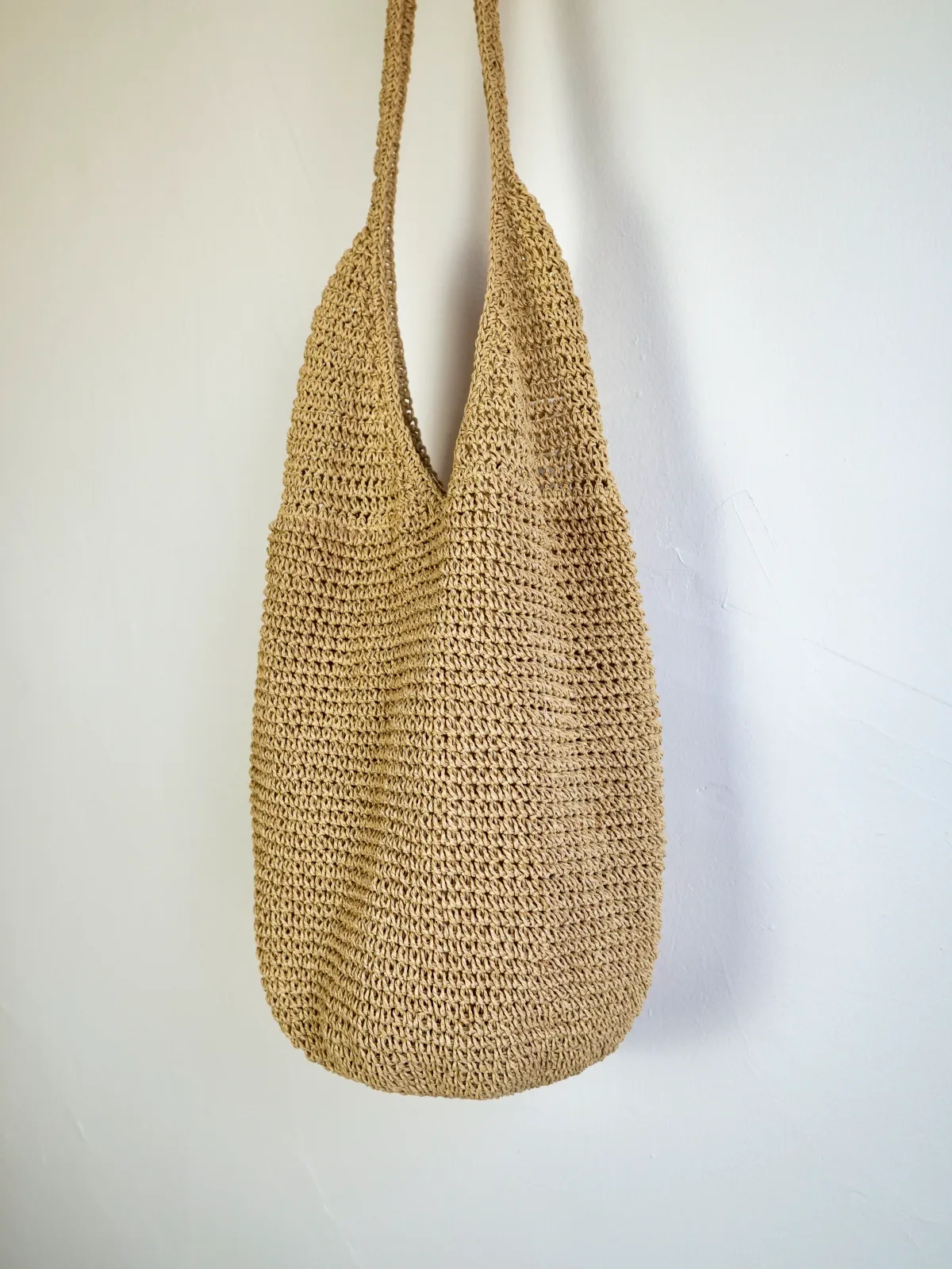 Slouchy Hobo Woven Bag