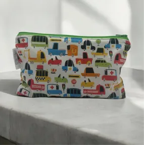 Snack Sized Reusable Zippered Bag Emergency Cars