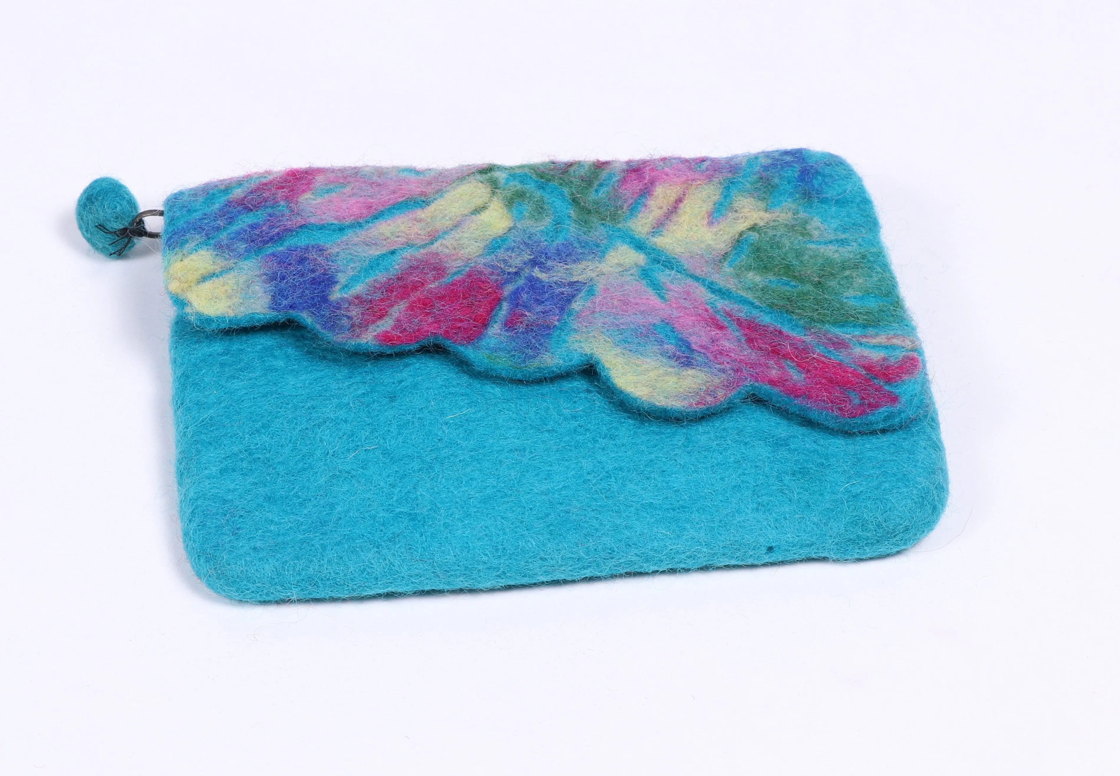 Sophisticated felt purse/Felt coin purse/Money bag