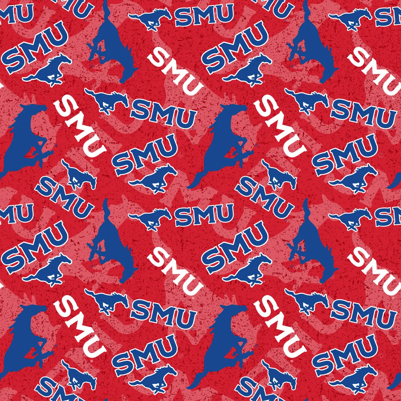 Southern Methodist University Mustangs Zipper Bag