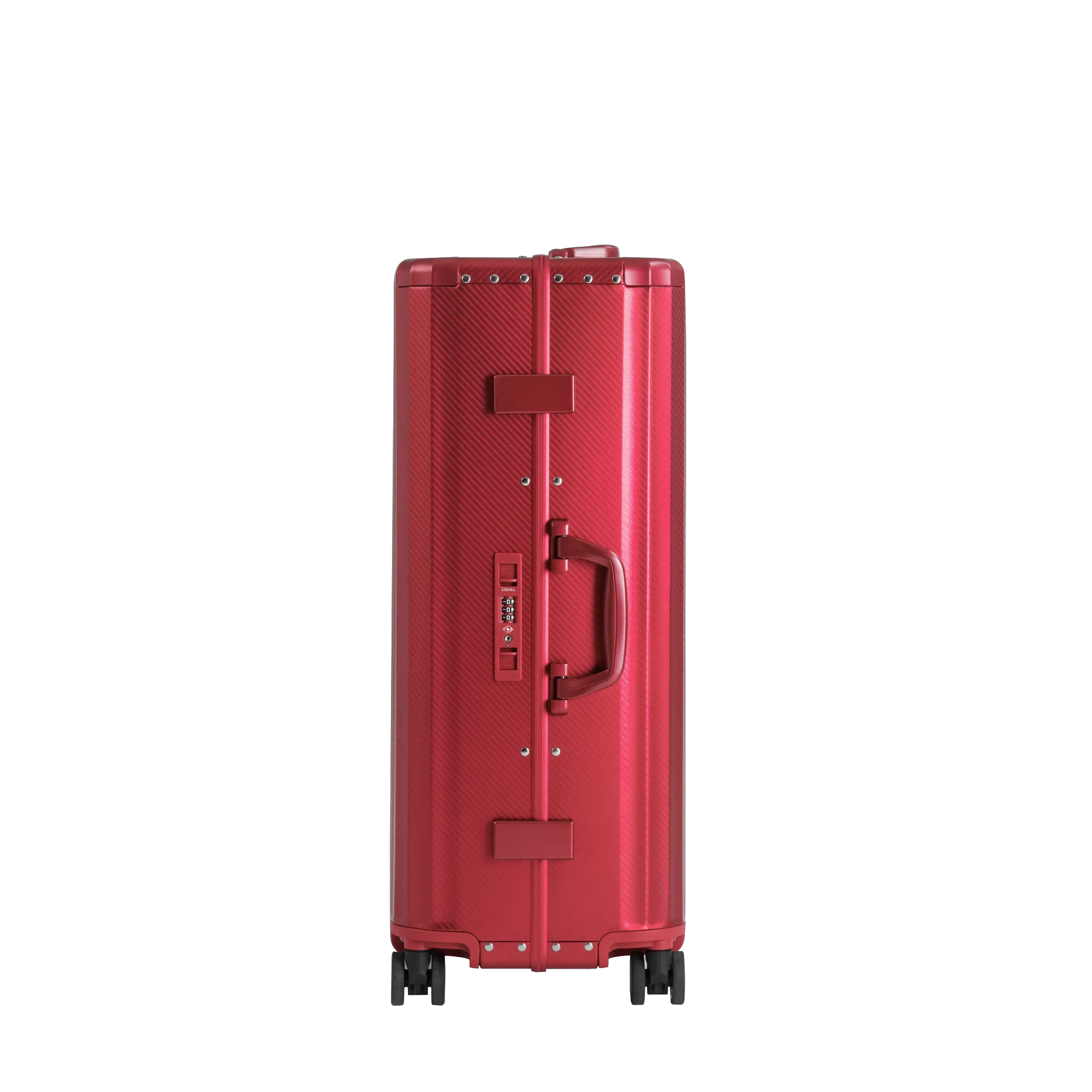 SPACE Aluminum Suitcase Red