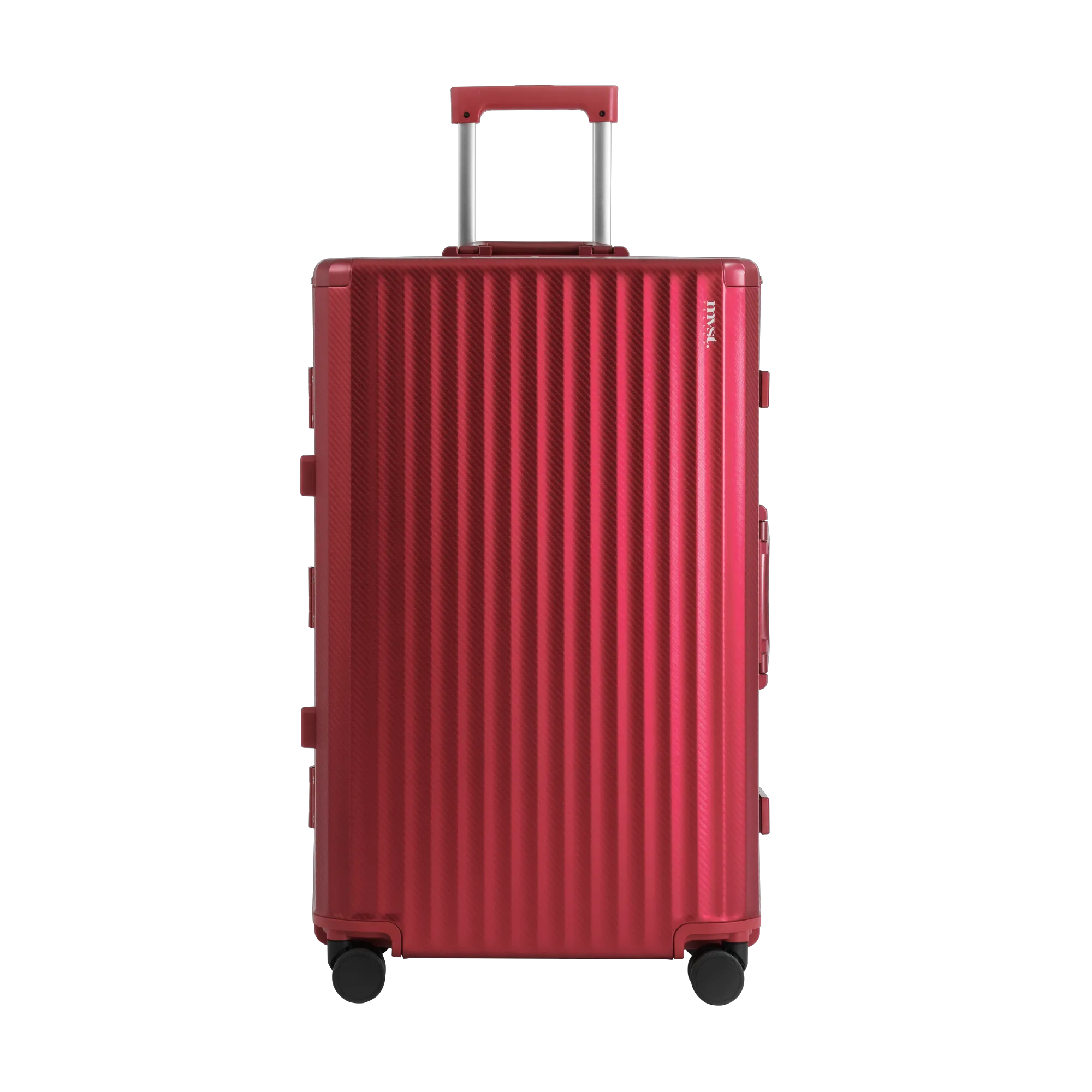 SPACE Aluminum Suitcase Red