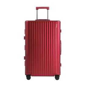 SPACE Aluminum Suitcase Red