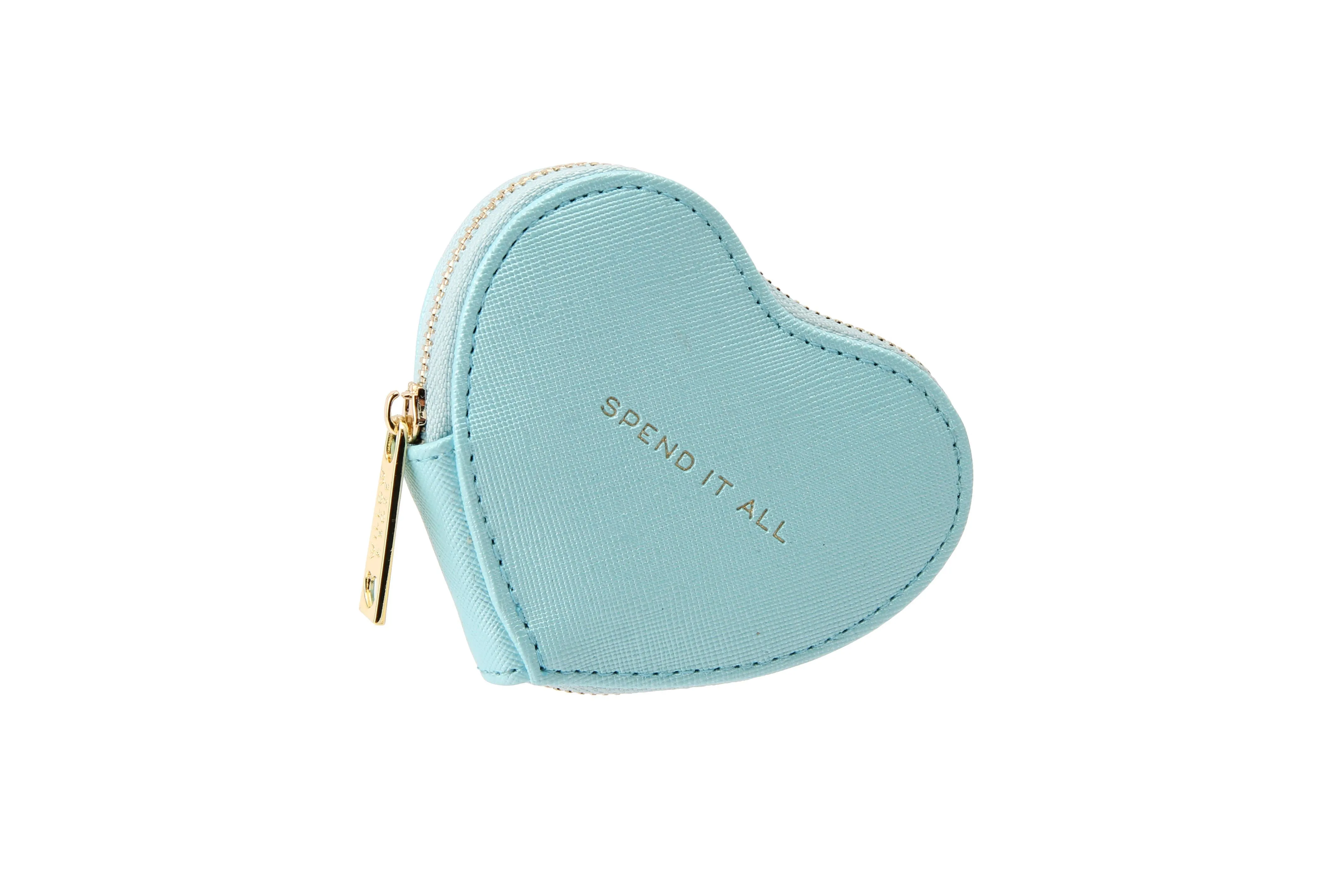 Spend It All Heart Coin Purse