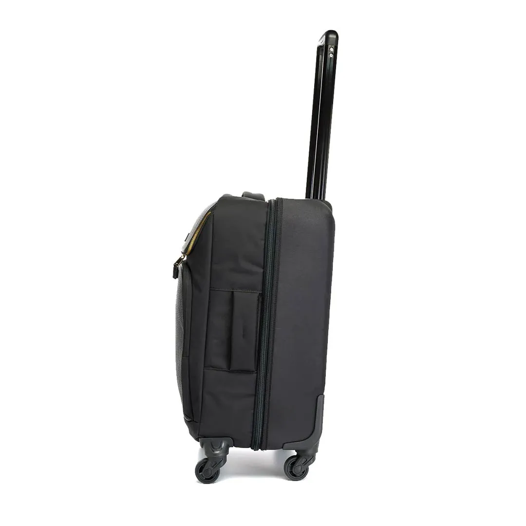 Storksak Alyssa Suitcase - Black   Gold