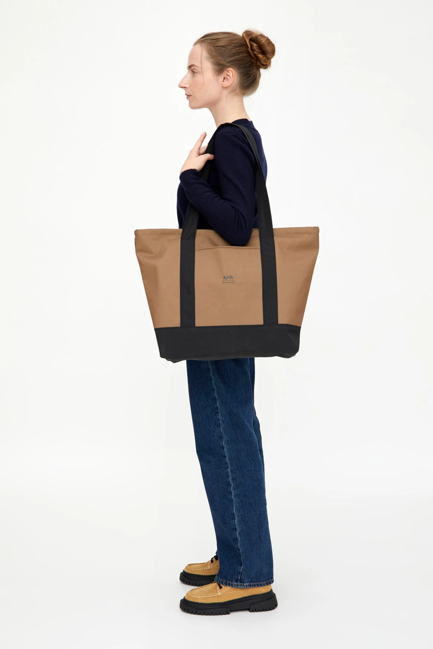 Strata Tote Bag Camel