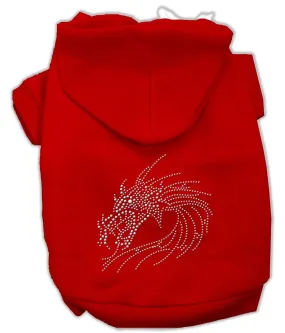 Studded Dragon Hoodies Red S (10)