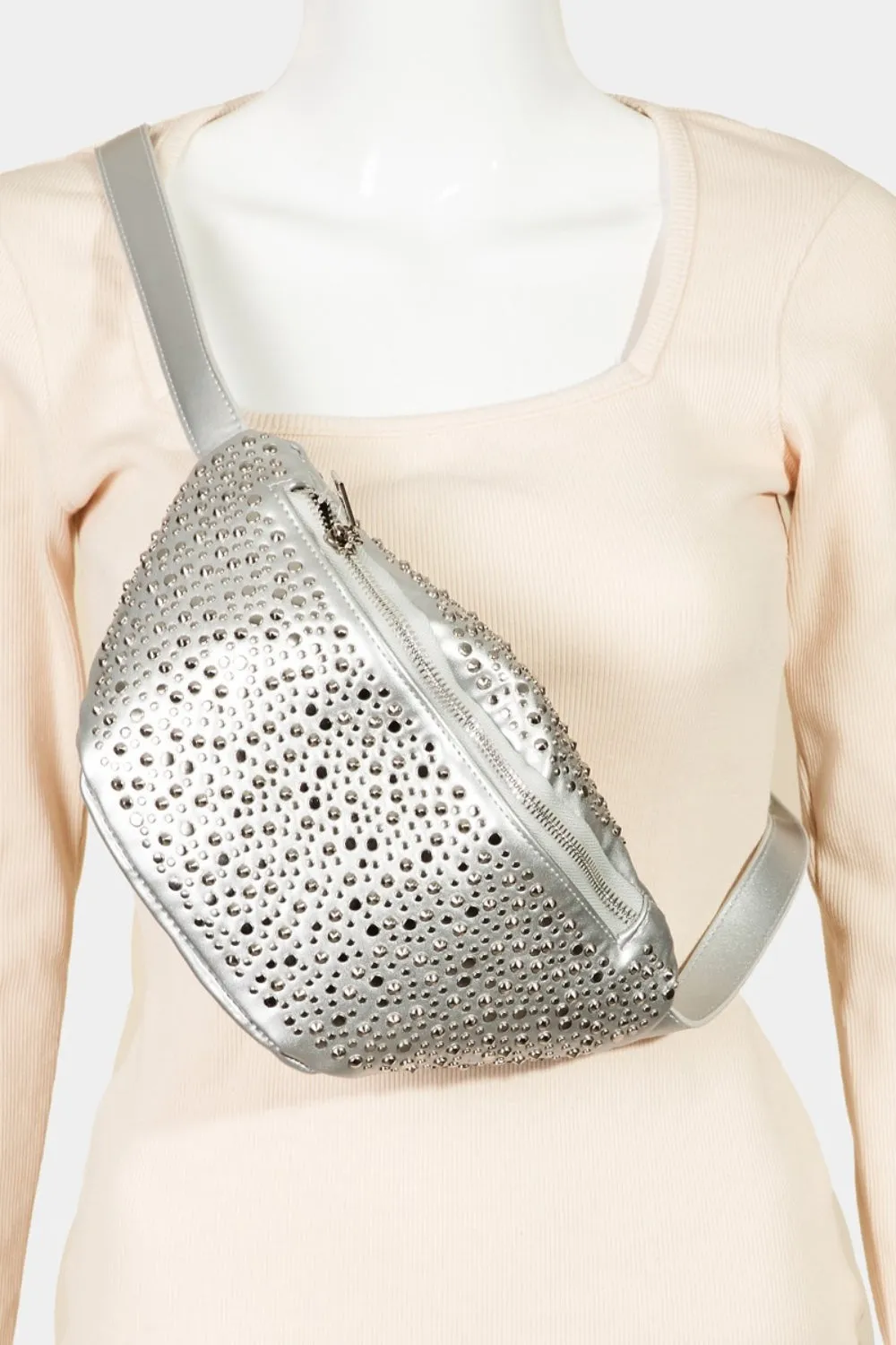 Studded Fame Crossbody Bag