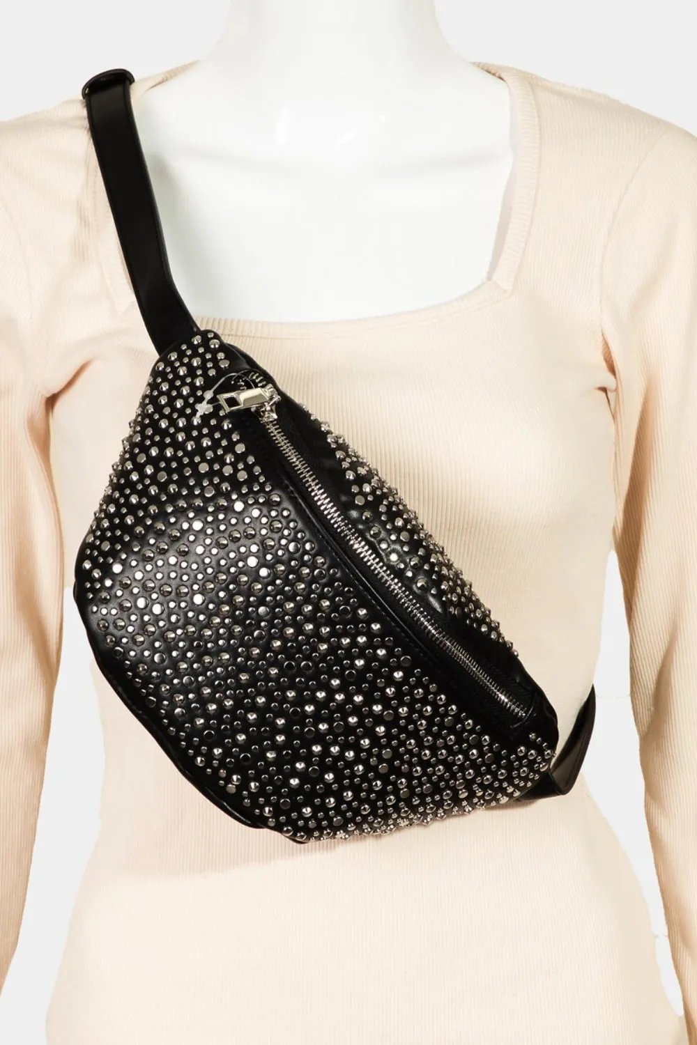 Studded Fame Crossbody Bag