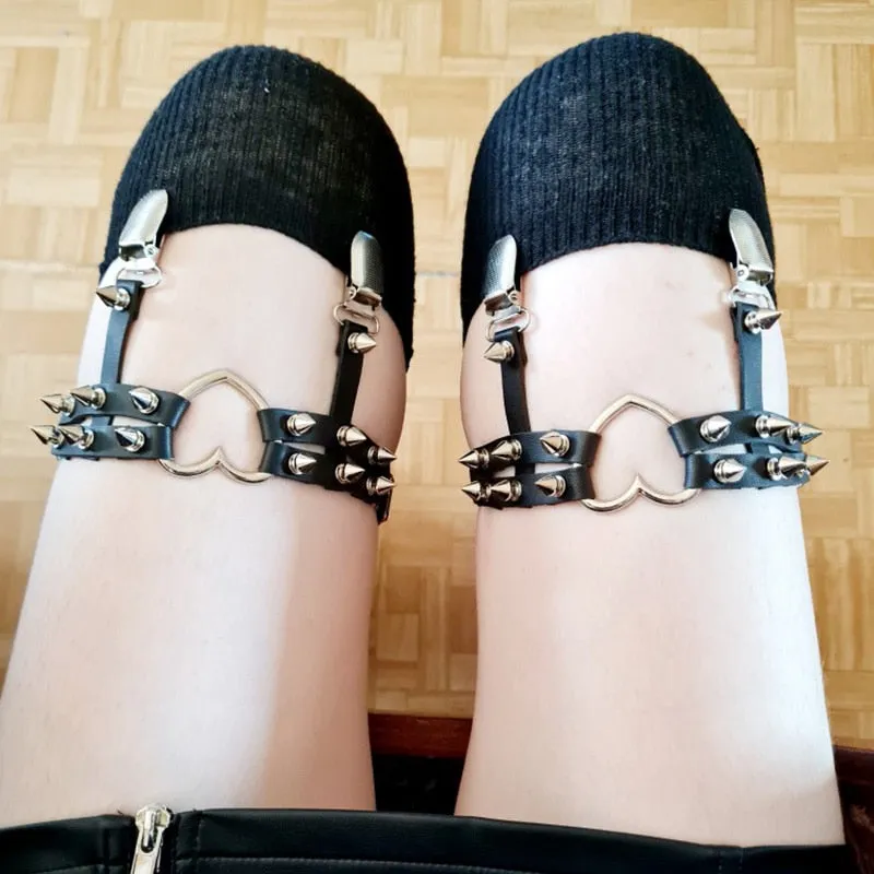 Studded Suspender Bands