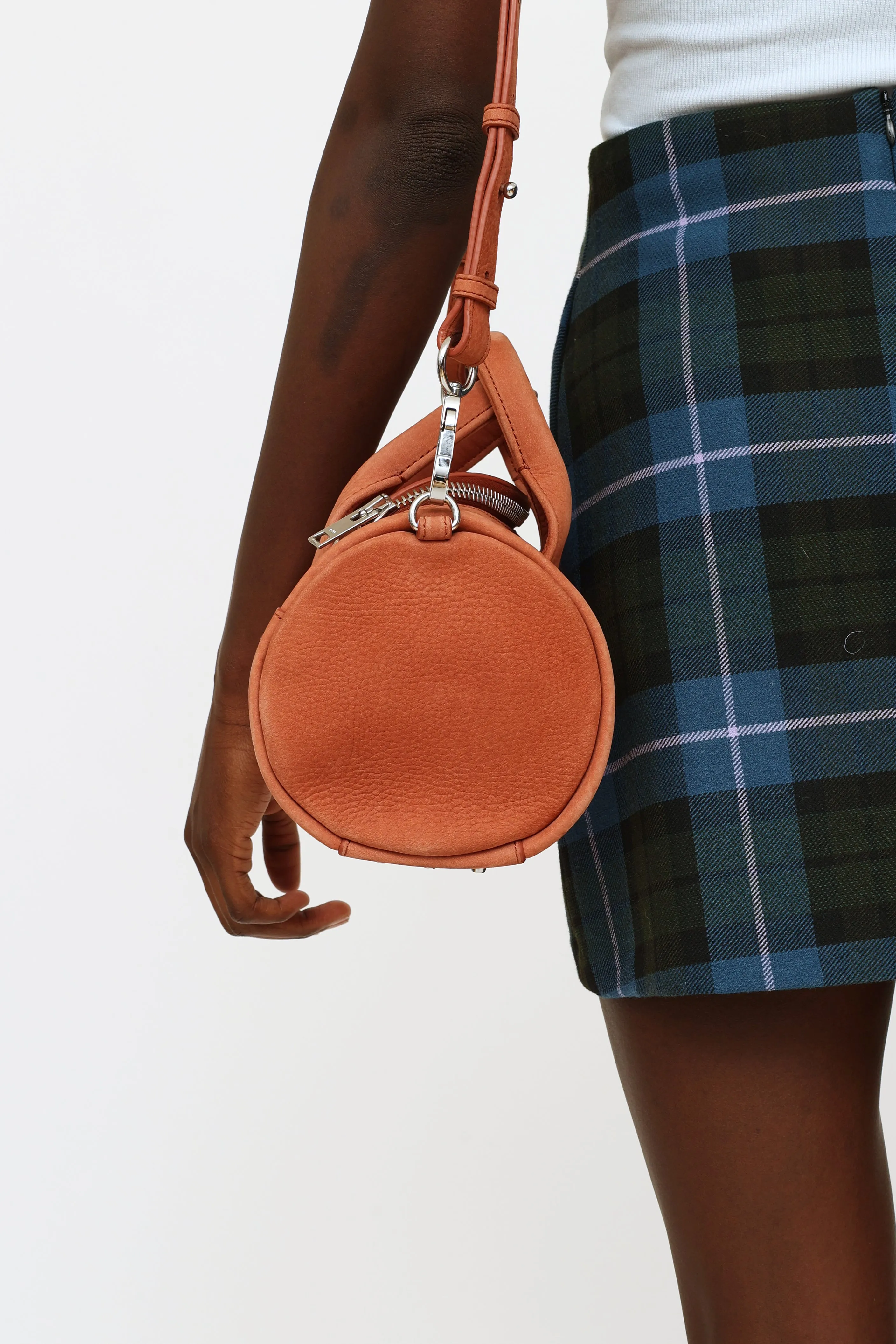 Suede Terracotta Rockie Bag