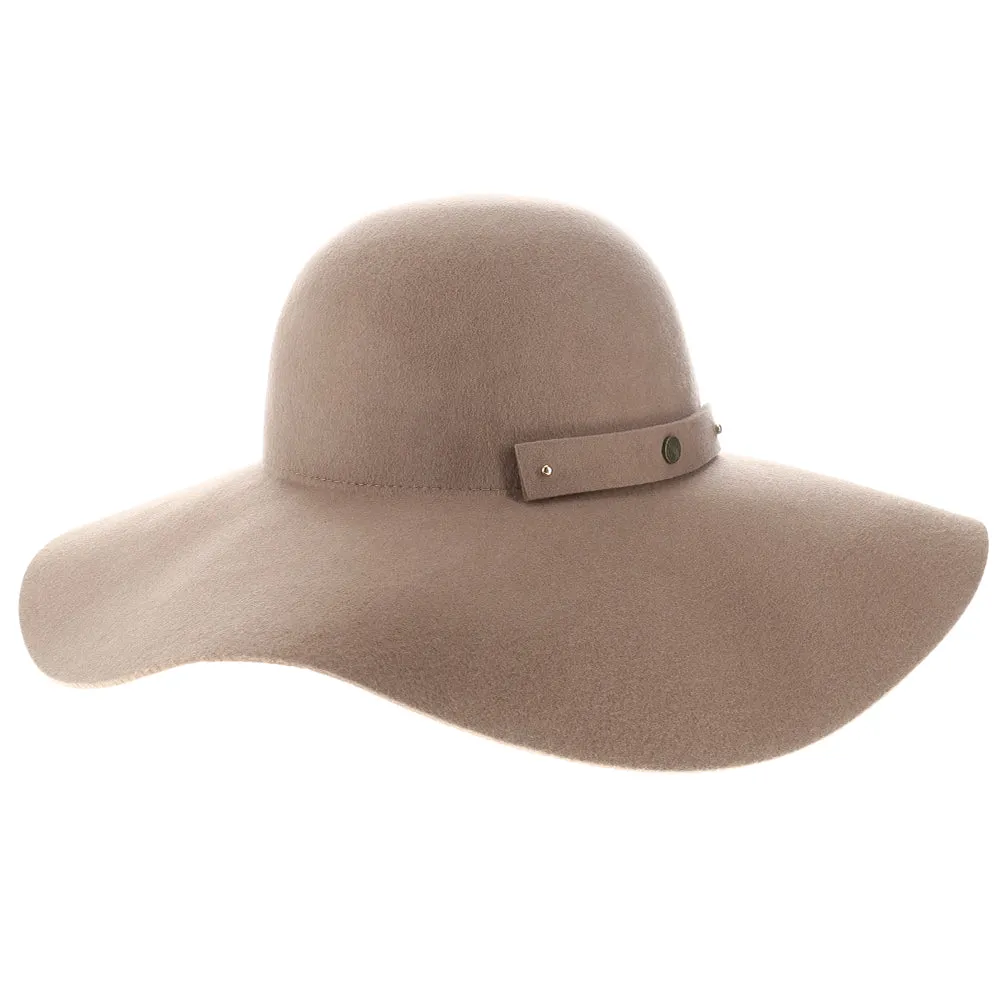 Sundial - Walrus Hats Grey Wool Felt Wide Brim Crushable Hat - H7011