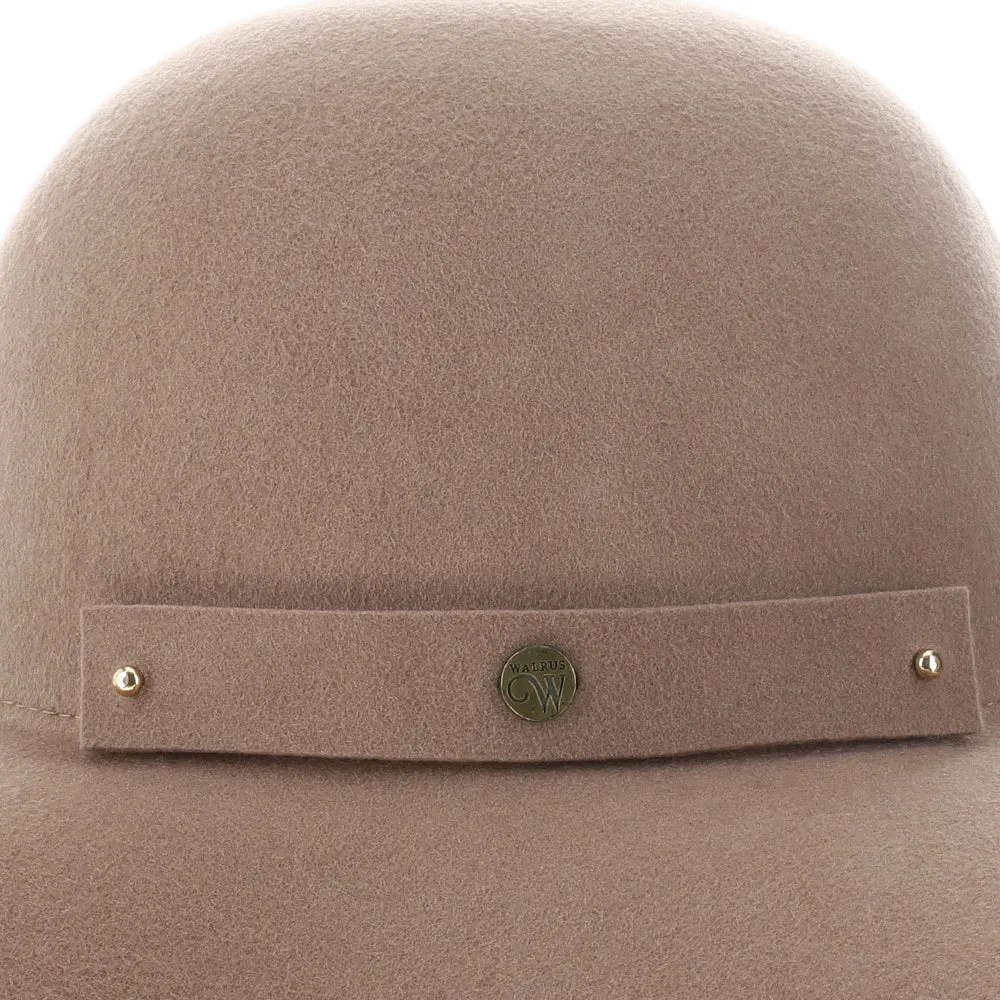 Sundial - Walrus Hats Grey Wool Felt Wide Brim Crushable Hat - H7011