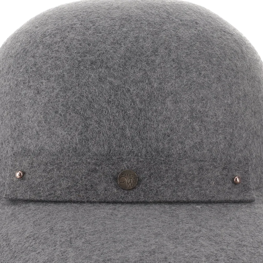 Sundial - Walrus Hats Grey Wool Felt Wide Brim Crushable Hat - H7011