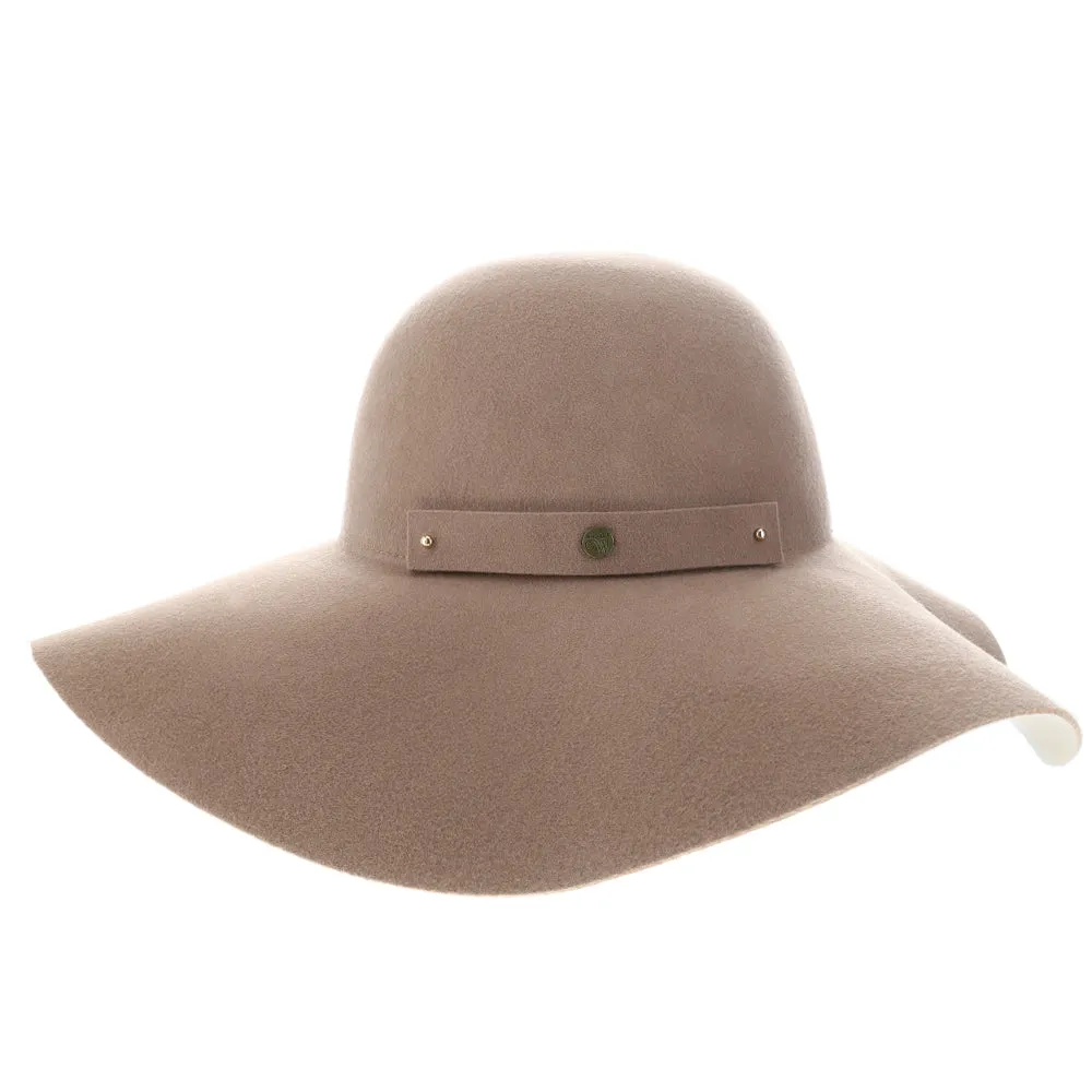 Sundial - Walrus Hats Grey Wool Felt Wide Brim Crushable Hat - H7011