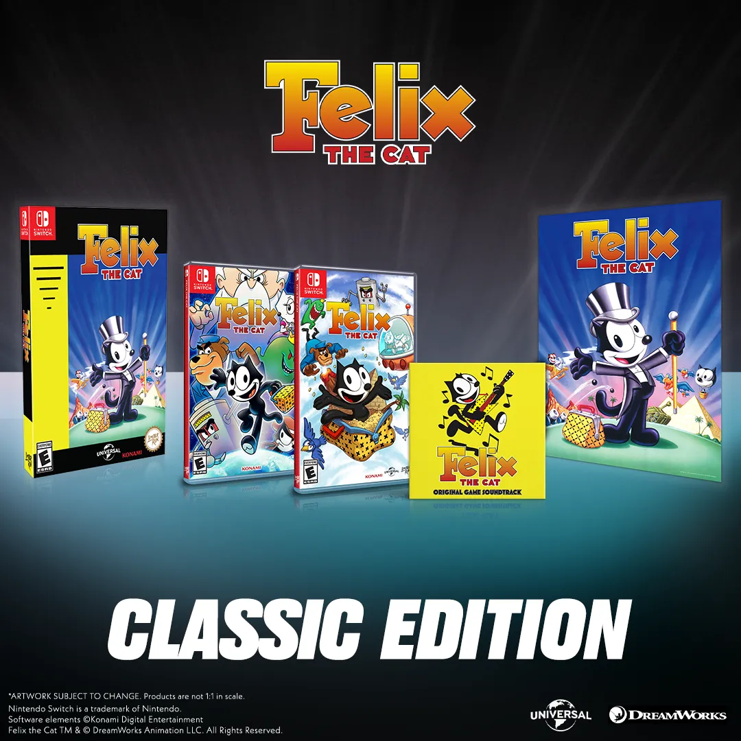 Switch Limited Run #203: Felix the Cat Classic Edition