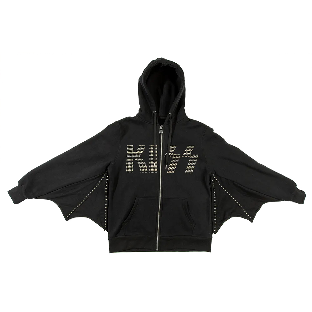 The Demon Winged Zip-Up Hoodie