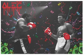 The Greatest of All Time 2 Muhammad Ali Giclee Print by Alec Monopoly Brand