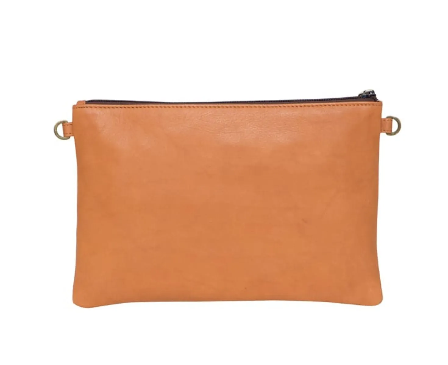 The Lisbon Boho Cowhide Clutch Bag