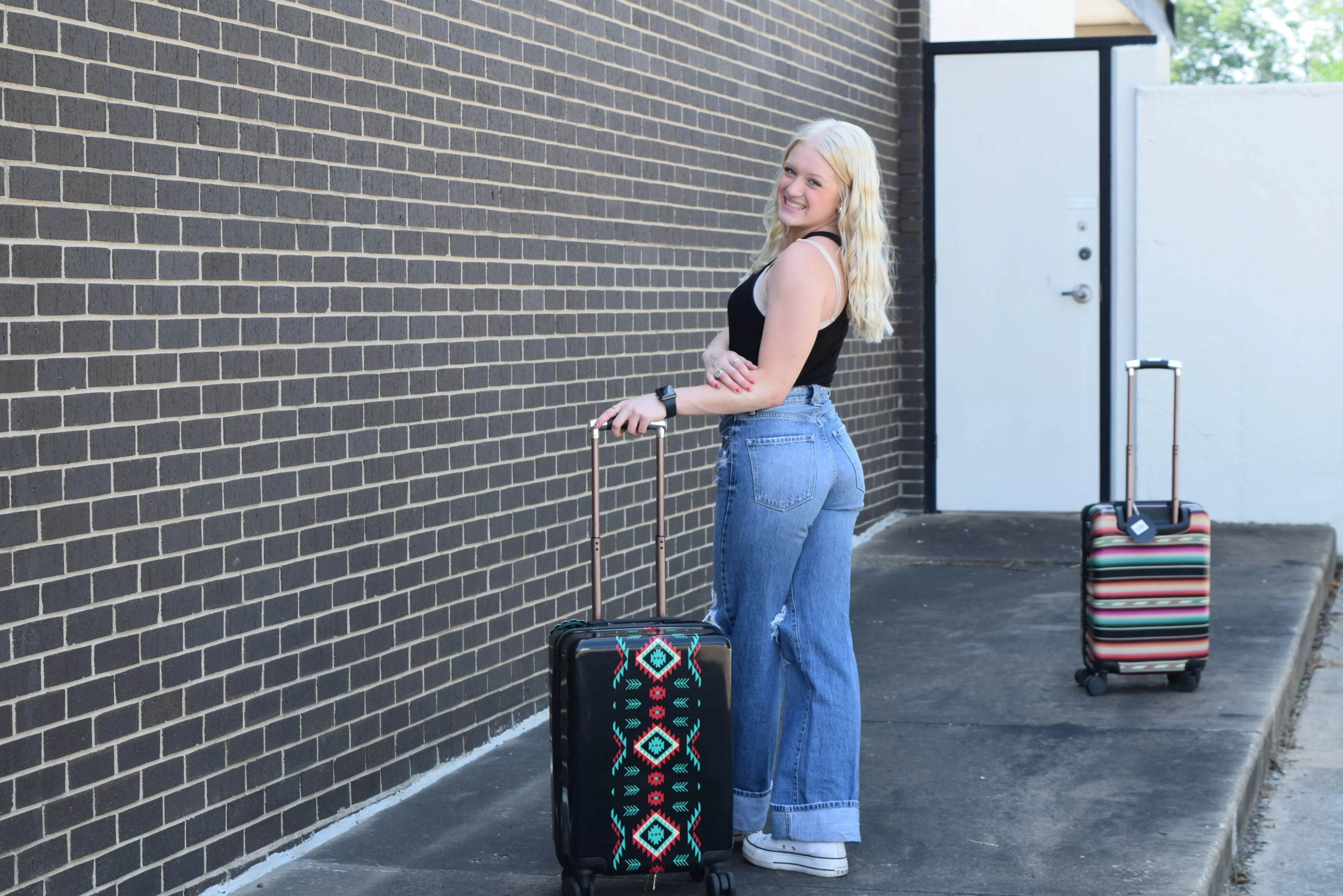 The Rolling Rambler Suitcase (Two Patterns)