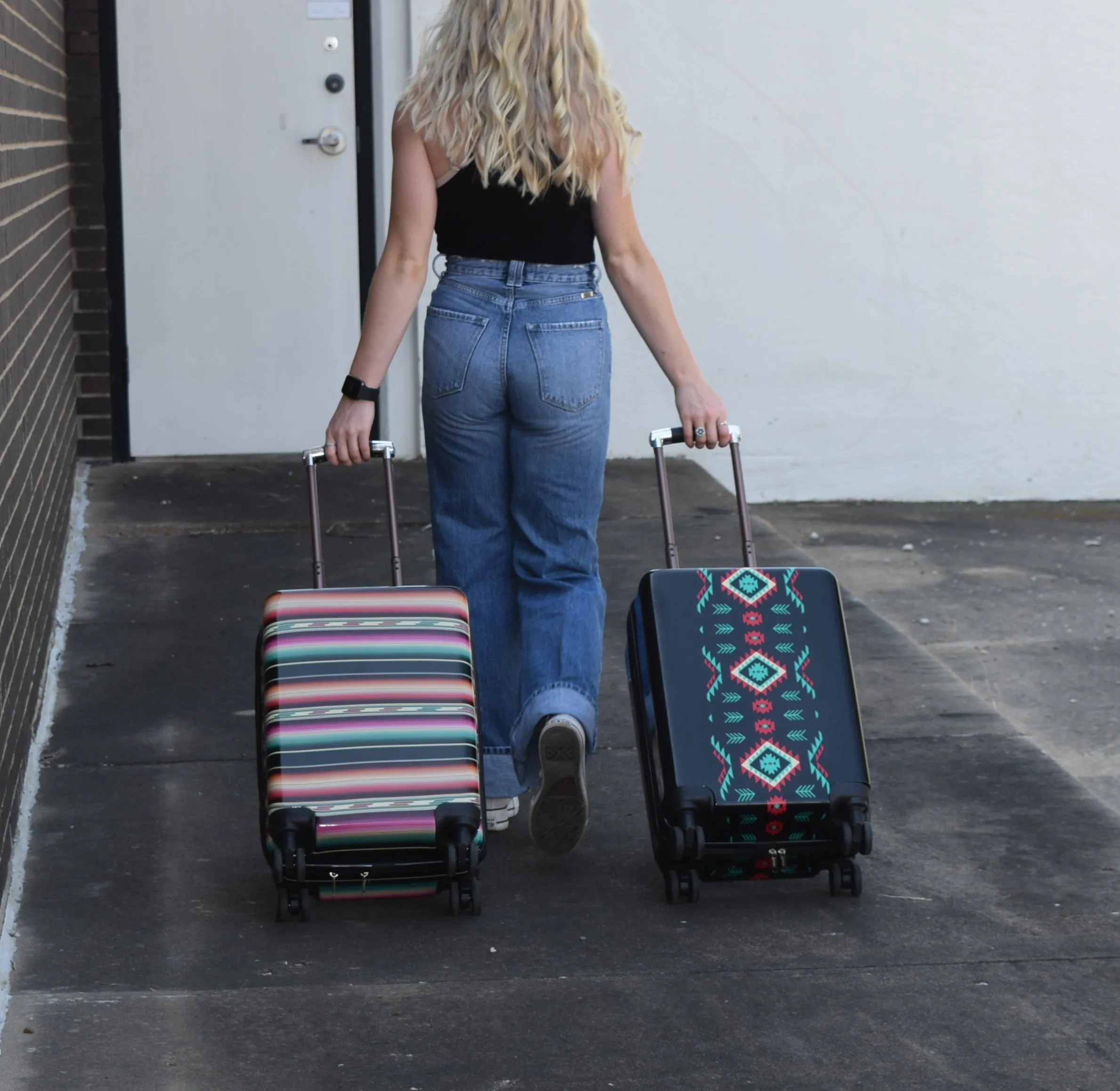 The Rolling Rambler Suitcase (Two Patterns)