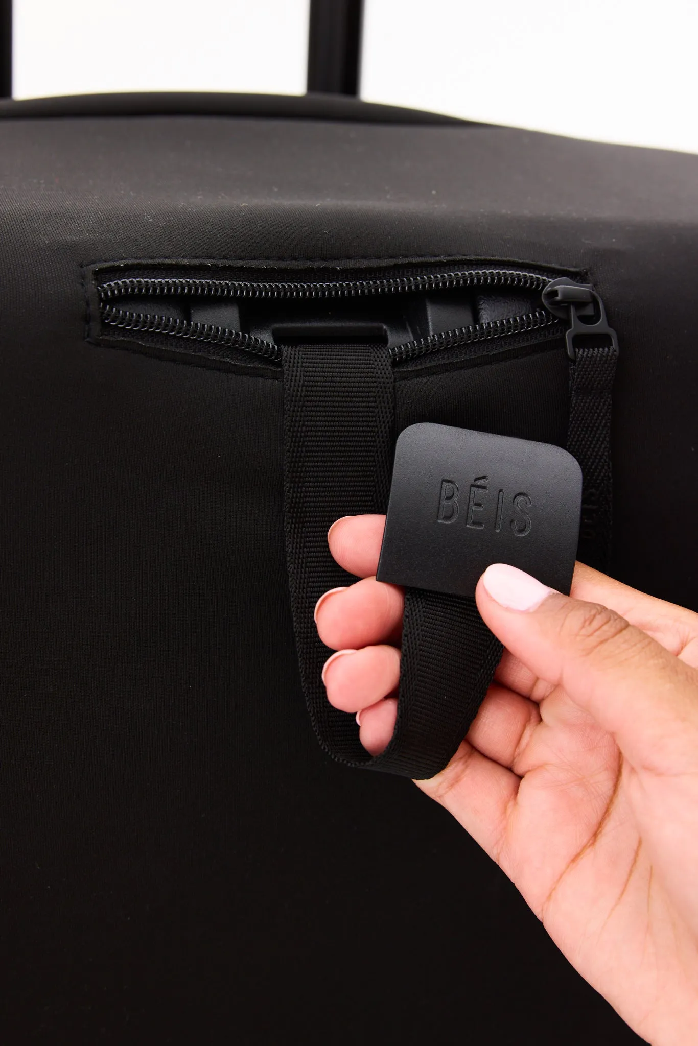 The Small Carry-On Luggage Cover in Black