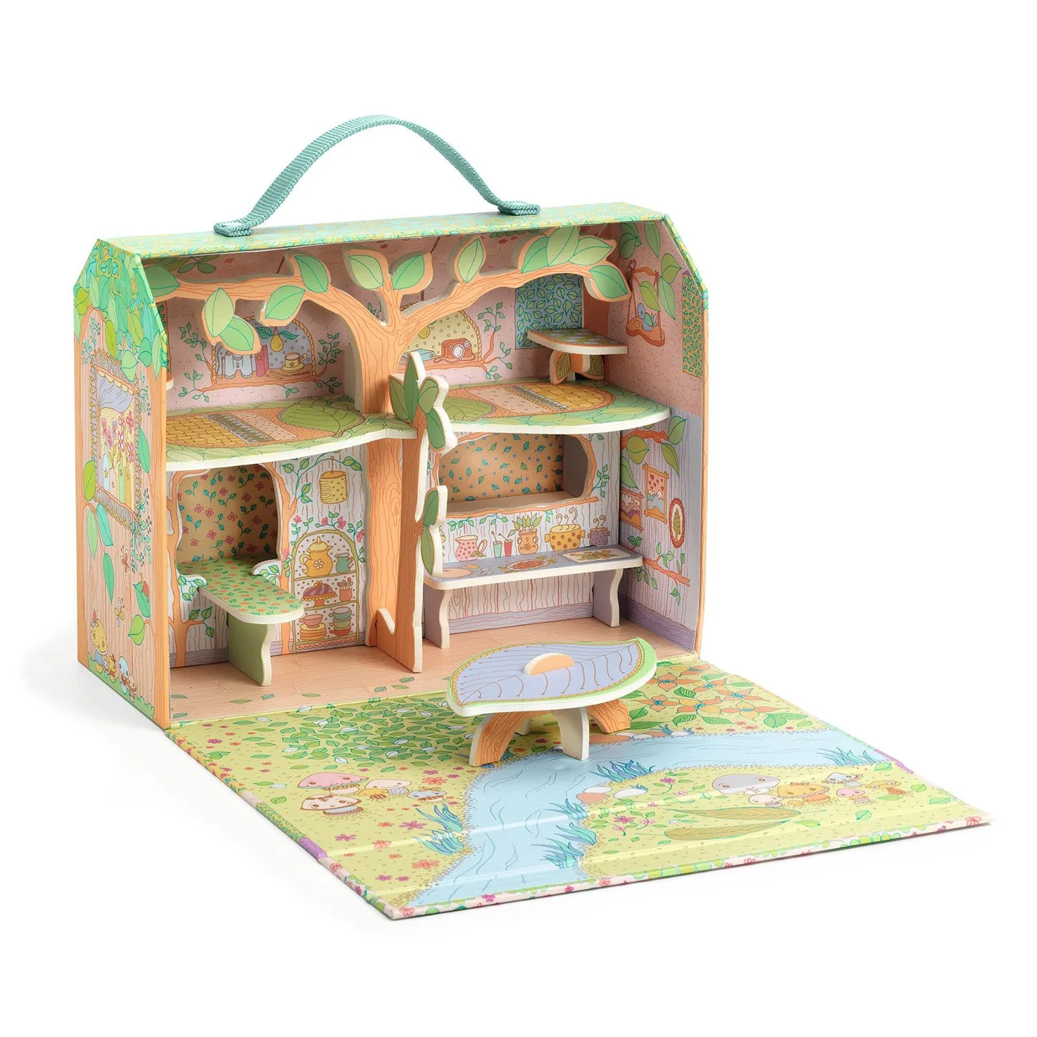 Tinyly Sylvia & Fox's Woodland House