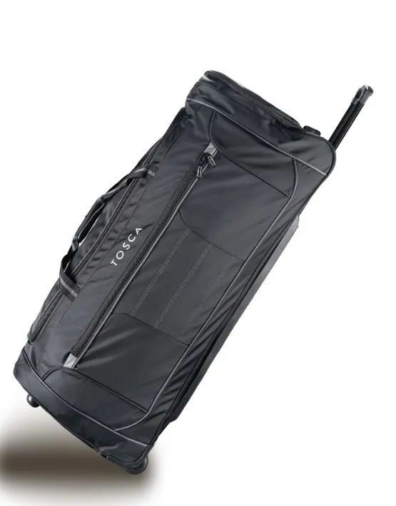 Tosca - TCA794 90cm Jumbo Sports Wheel bag - Black/Grey