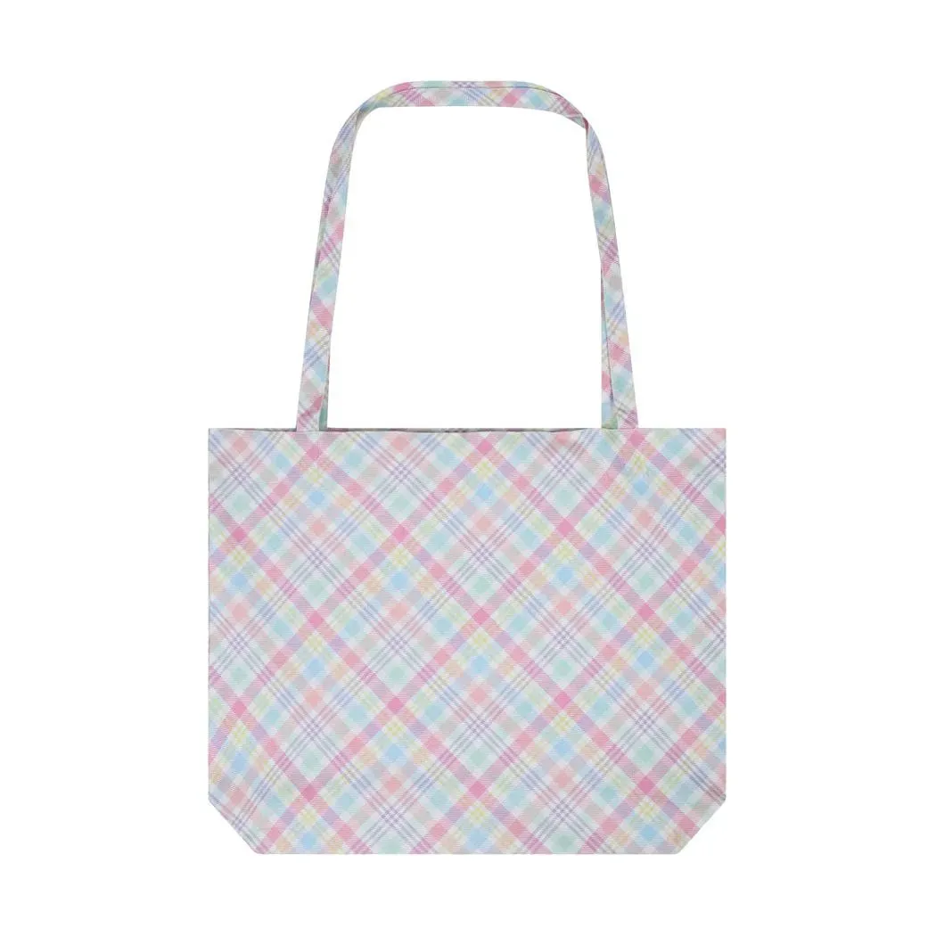 Tote Bag - Pastel Gingham