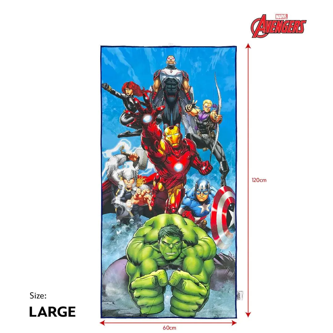 Totsafe Disney Marvel Quick Dry Microfiber Towels