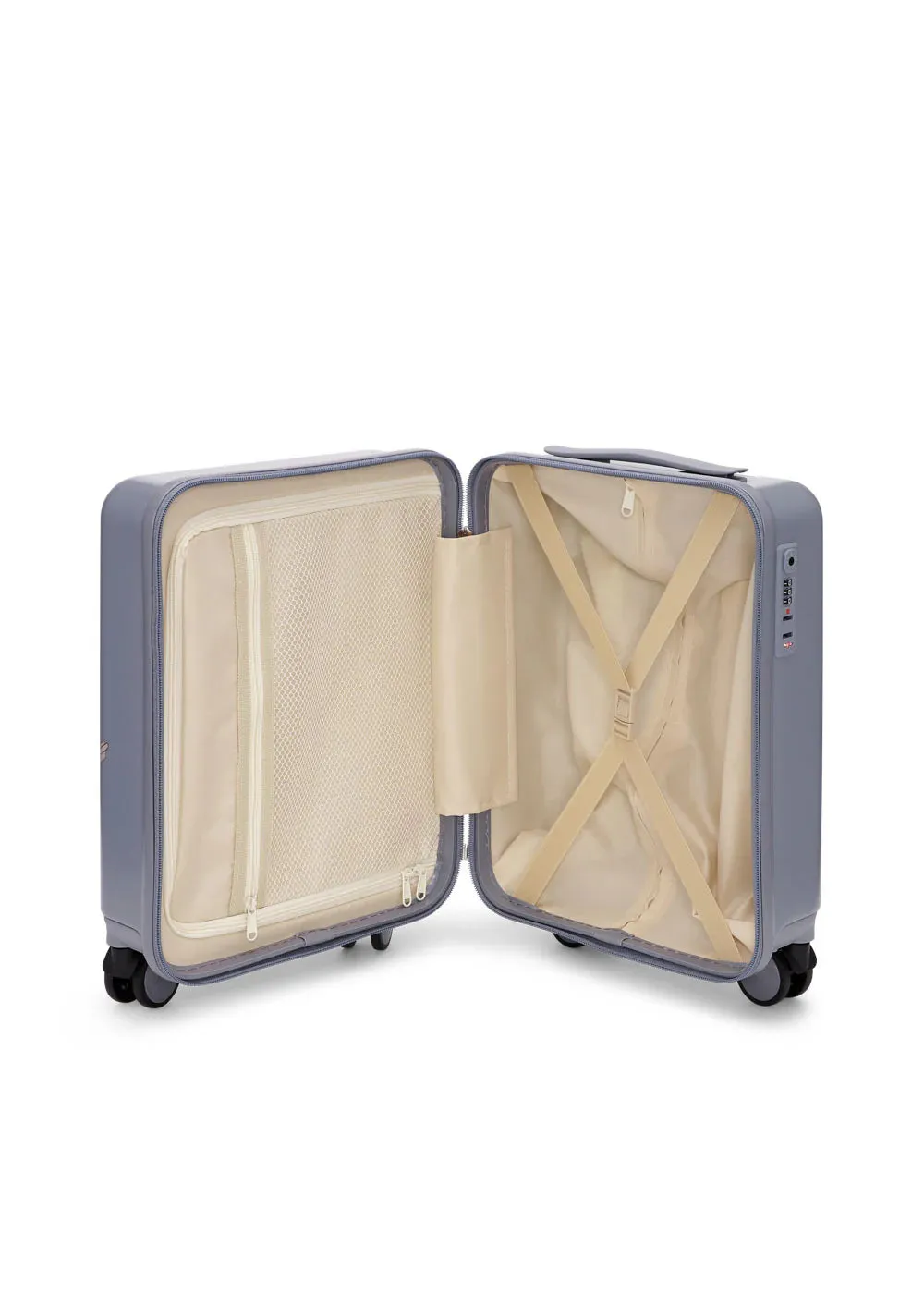 Travel Suitcase - Swan Blue