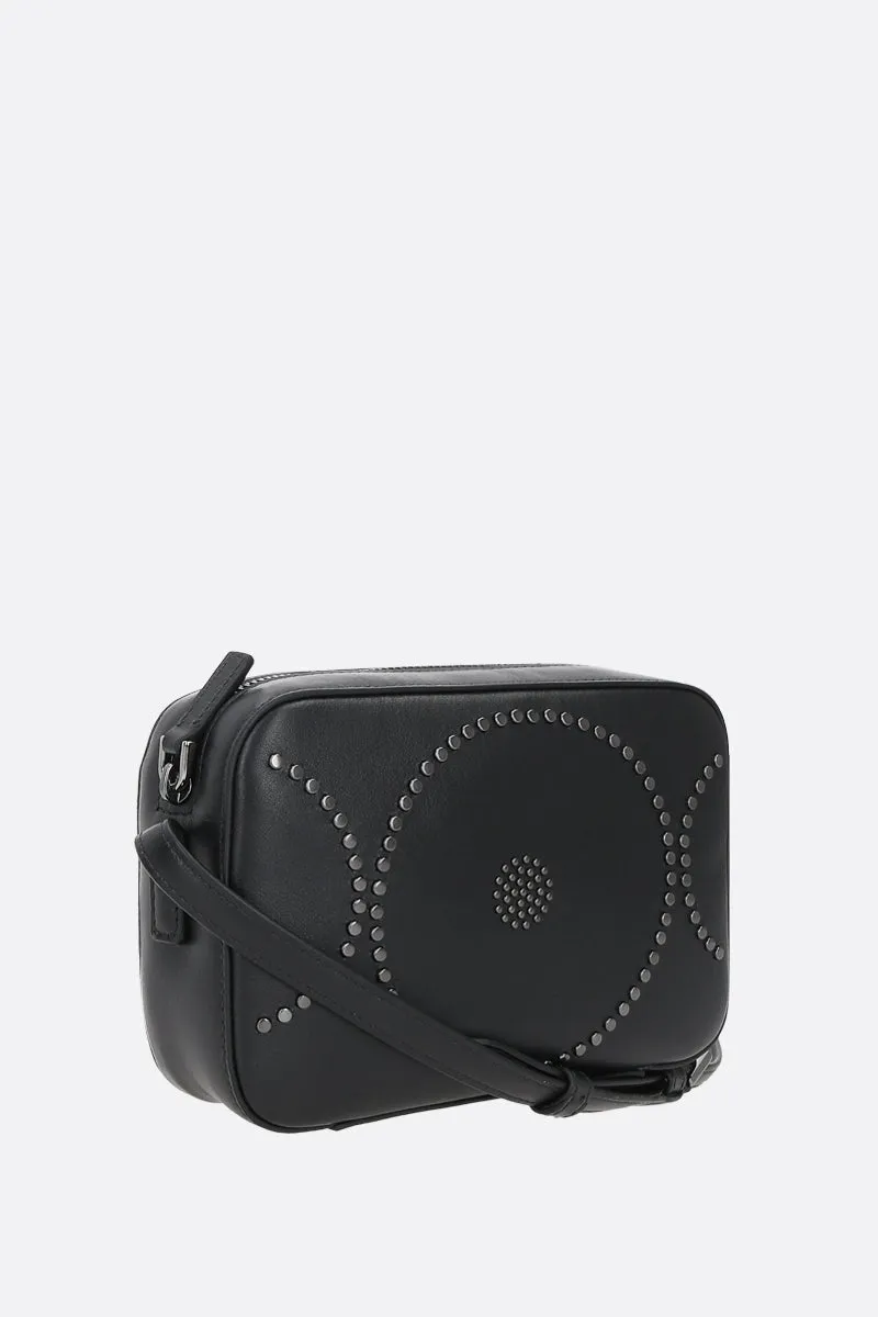 Tresor smooth leather crossbody bag