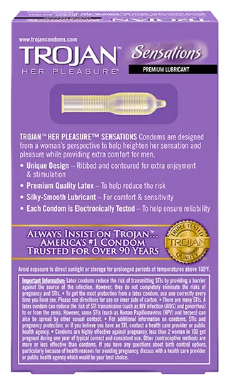 Trojan Her Pleasure Condoms