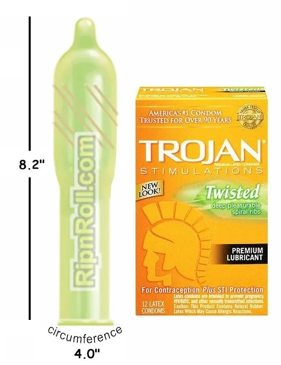 Trojan Twisted Stimulations Condoms